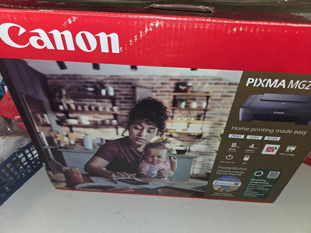 Lot 204 – New One Canon PIXMA MG2 Series Printer