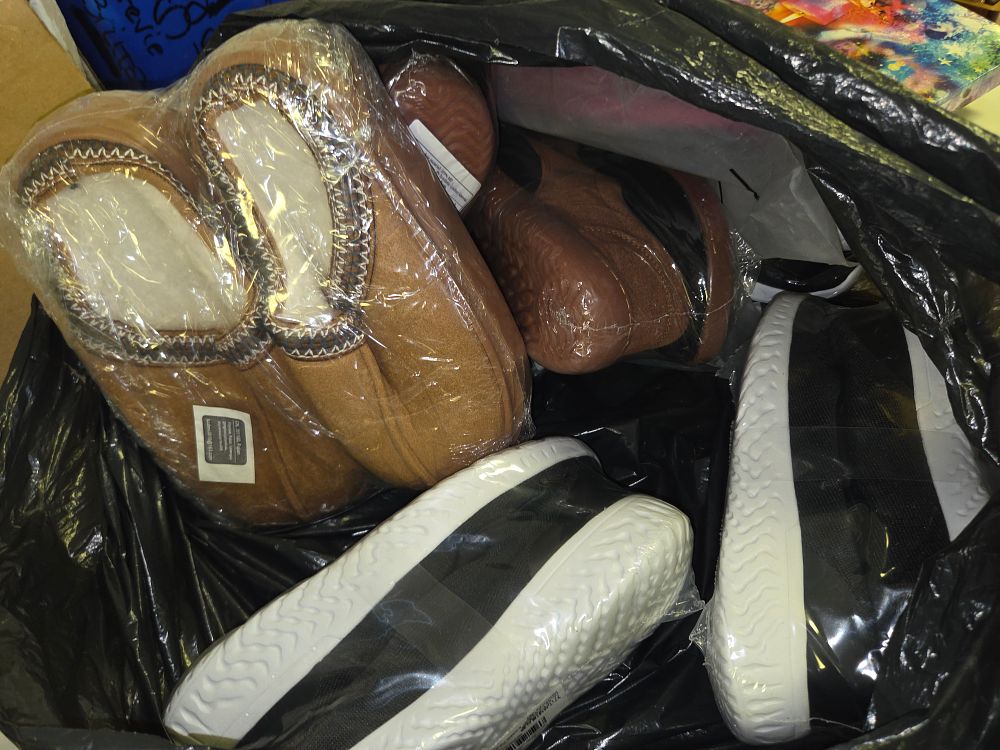 Lot 258 – Bag of New Footwear Including Slippers