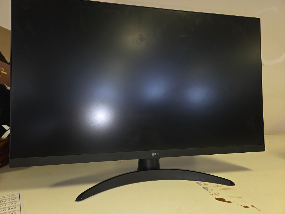 Lot 264 – LG 27TQ615S-PZ 27 Inch Full HD Smart TV Monitor