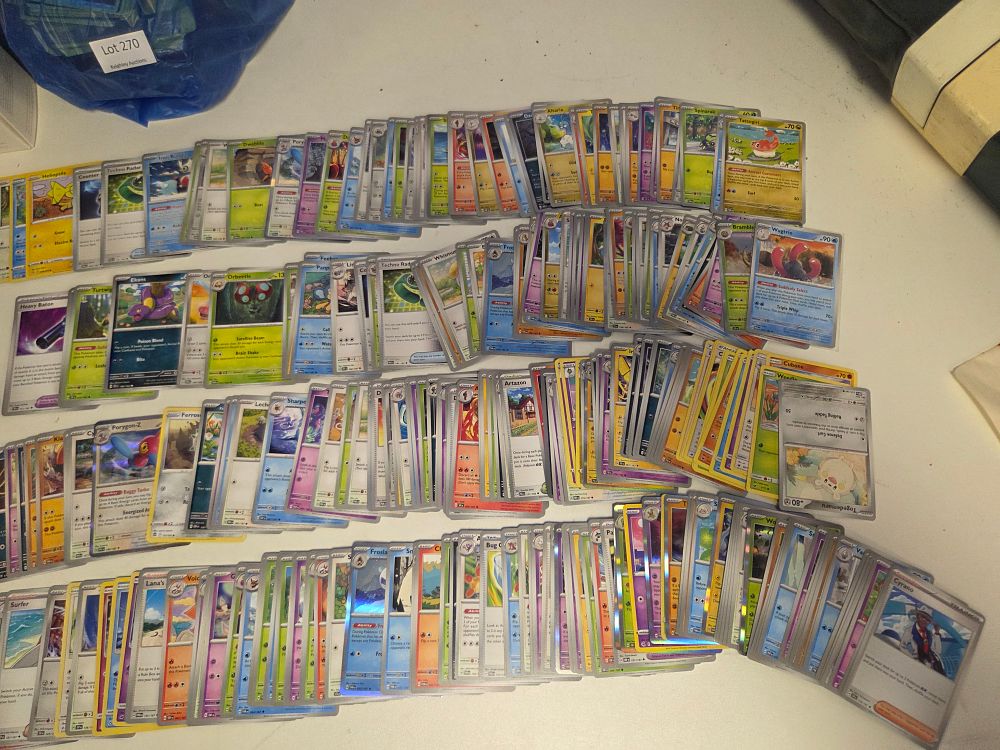 Lot 274 – Selection of Pokémon Trading Card Game Collectables Including Scarlet and Violet Series