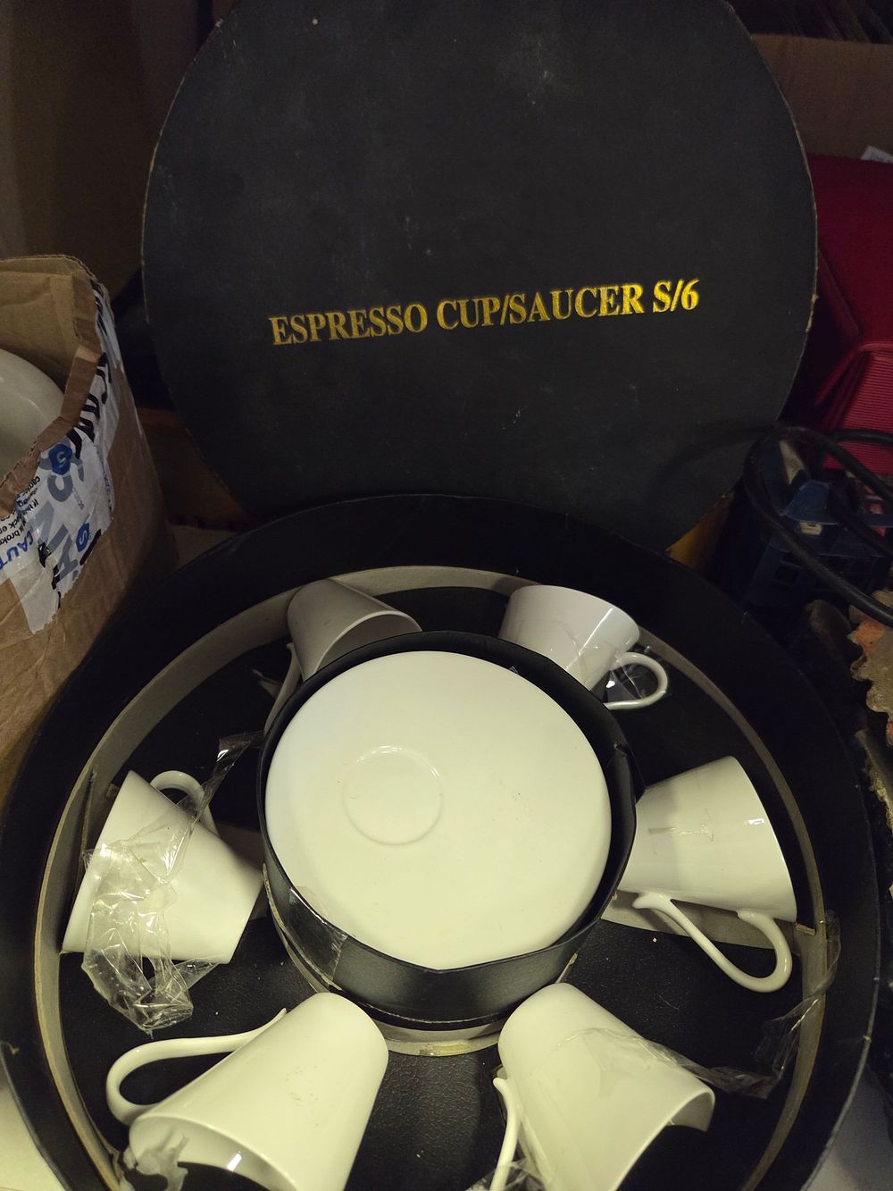 Lot 311 – One Box of Espresso Cup and Saucer Sets