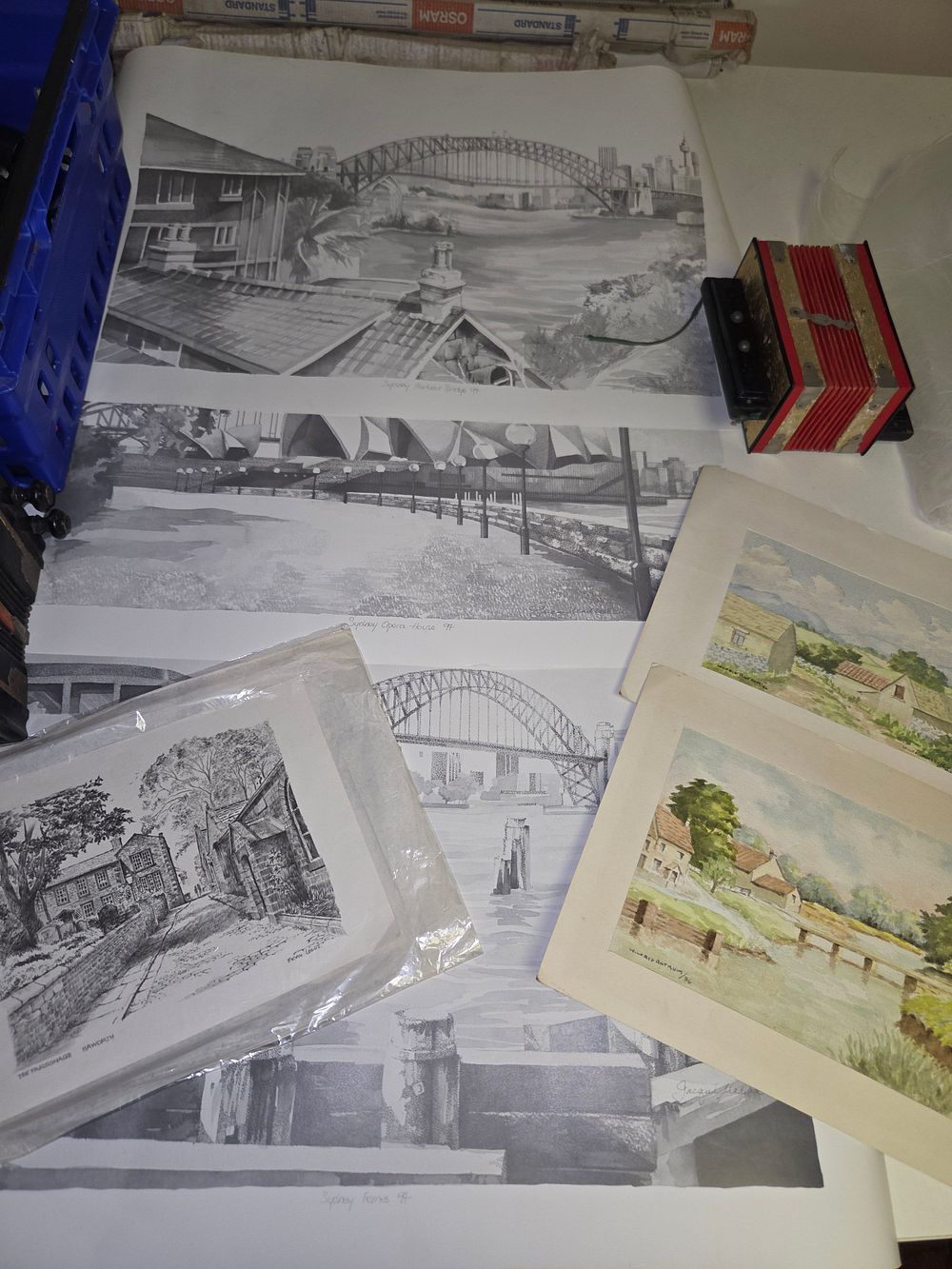 Lot 339 – Selection of Art Work Including Wilfrid Antrum Brian Lewis and Jacqui Madden (Signed)