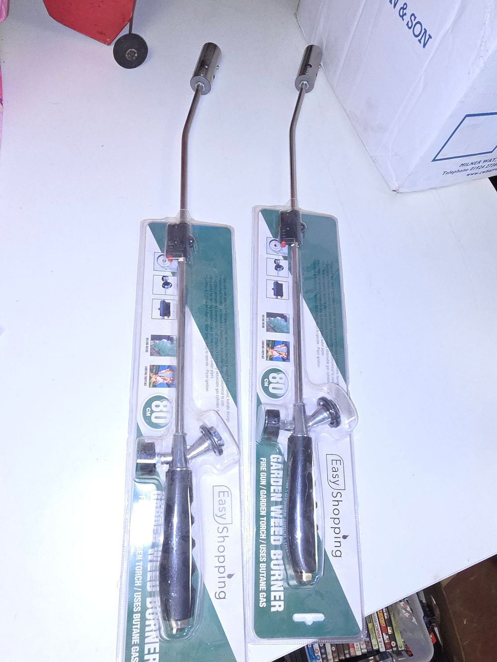 Lot 345 – Two New Easy Shopping 80cm Garden Weed Burners
