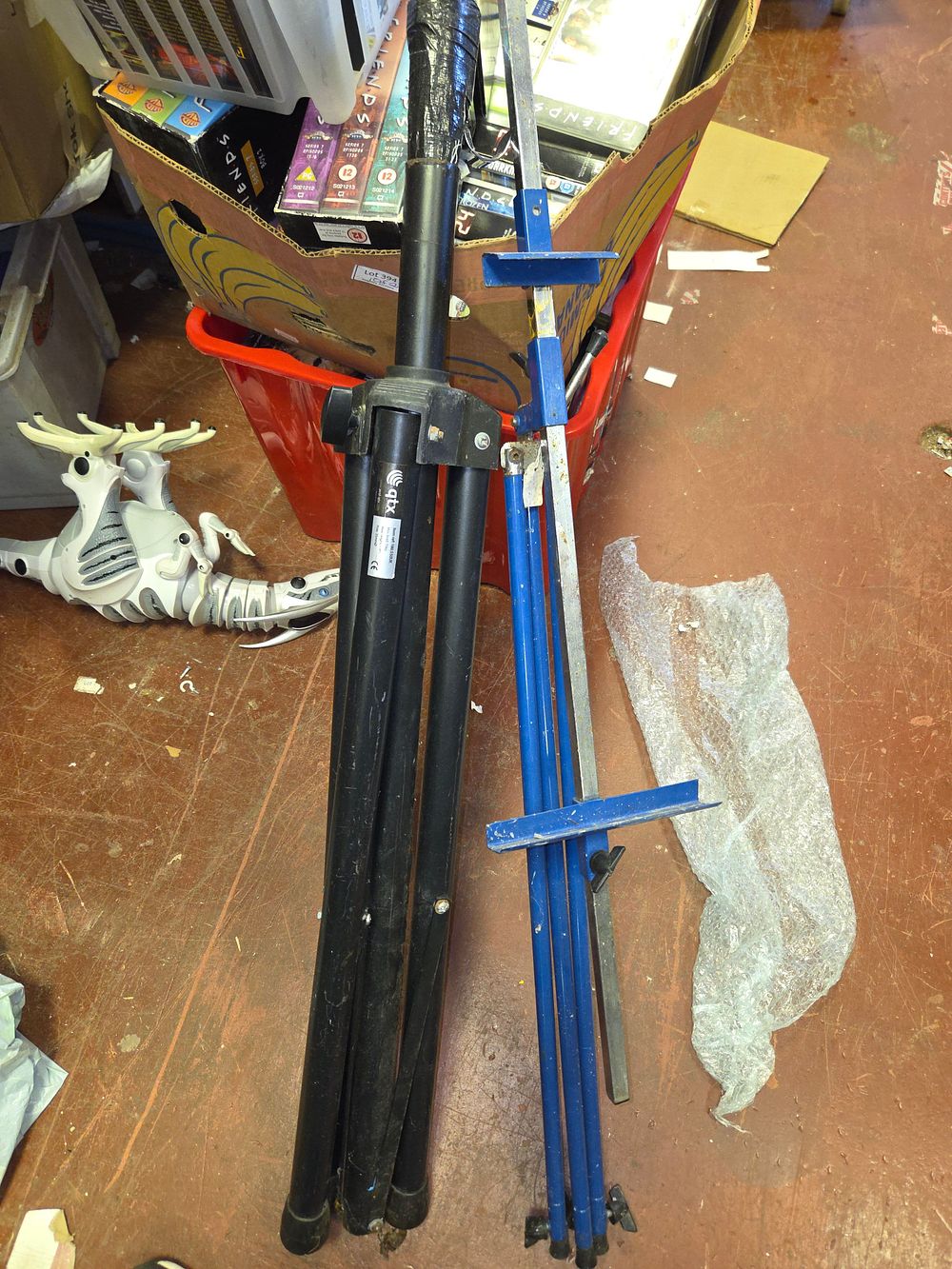 Lot 353 – Two Equipment Stands. Including Tripod