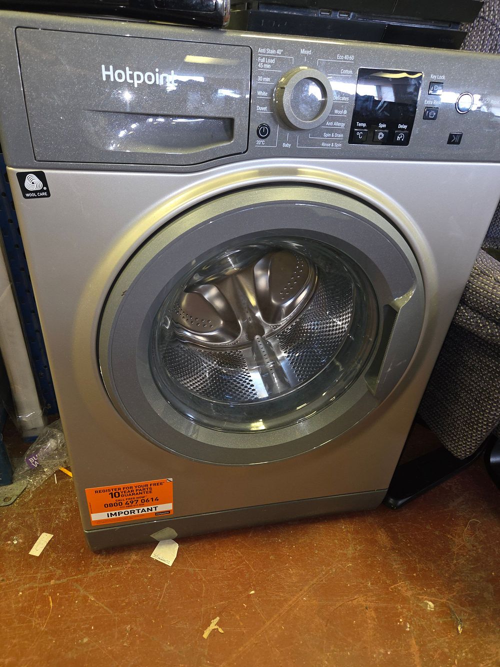 Lot 377 – Hotpoint Front Loading Washing Machine working order