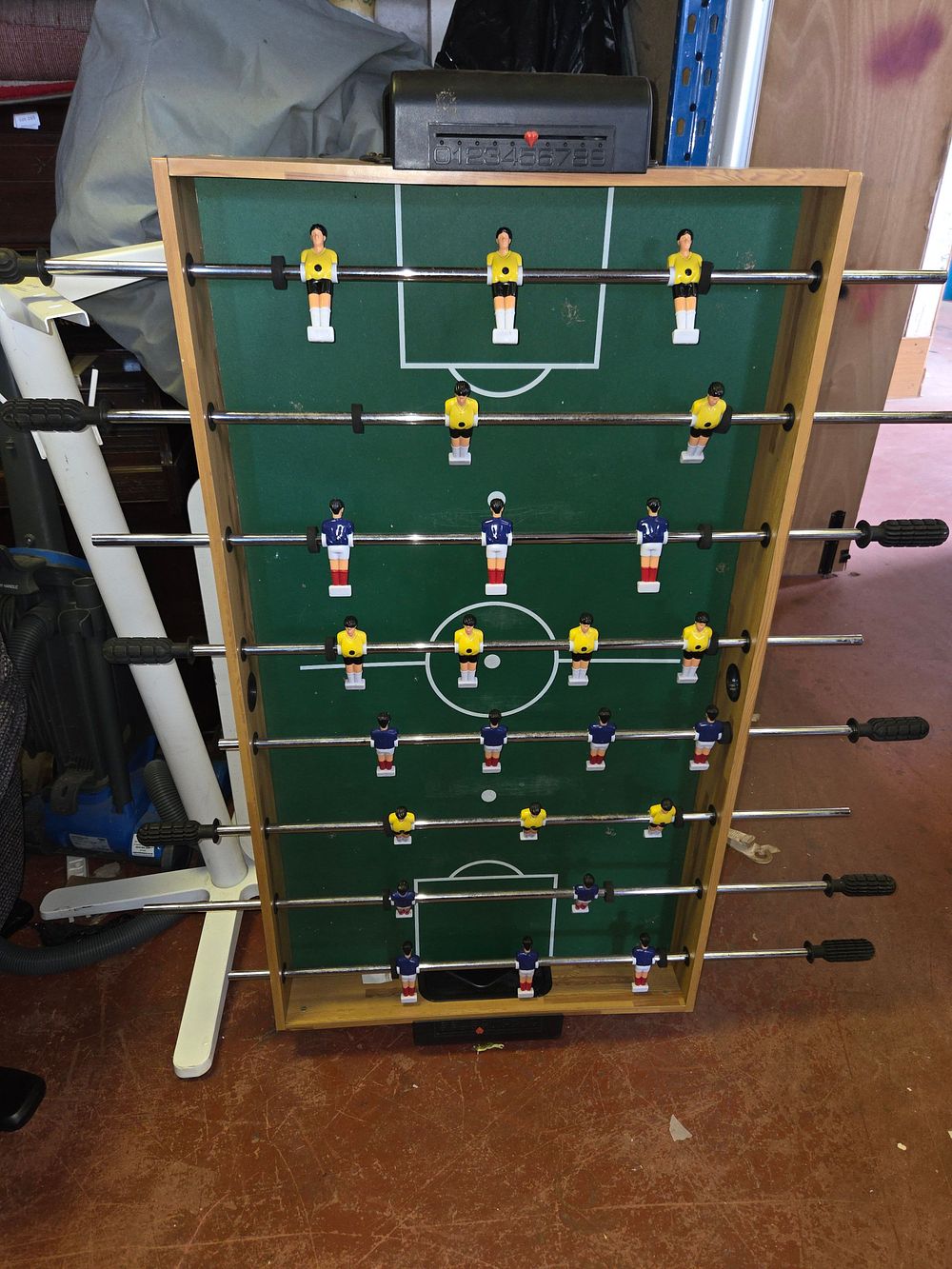 Lot 380 – One Tabletop Foosball Game