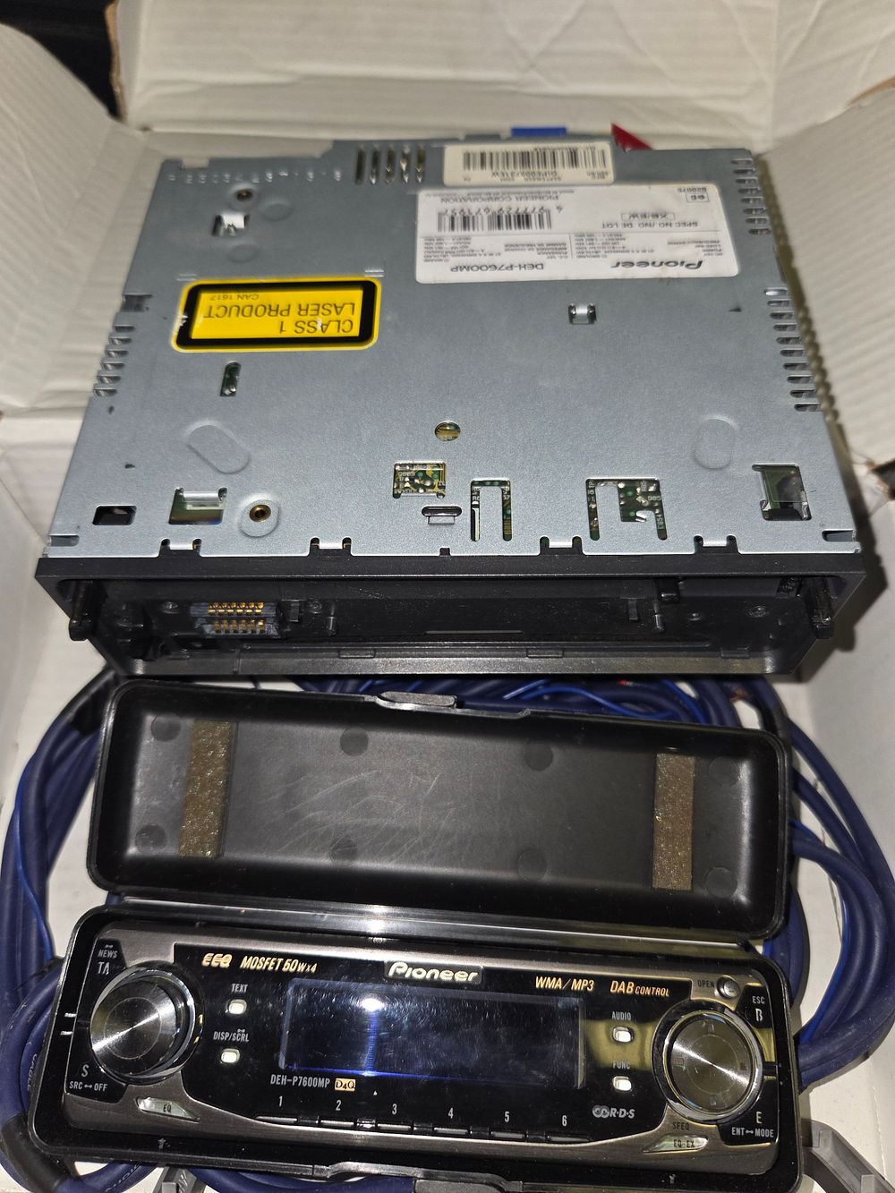 Lot 388 – Pioneer DEH-P7600MP Car Stereo Head Unit untested
