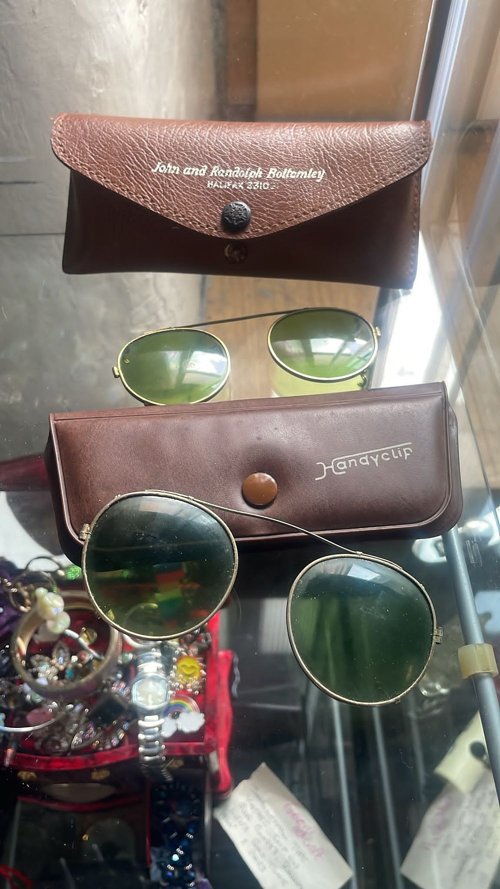 Lot 603 – A Selection of Vintage Sunglasses Including Handyclip