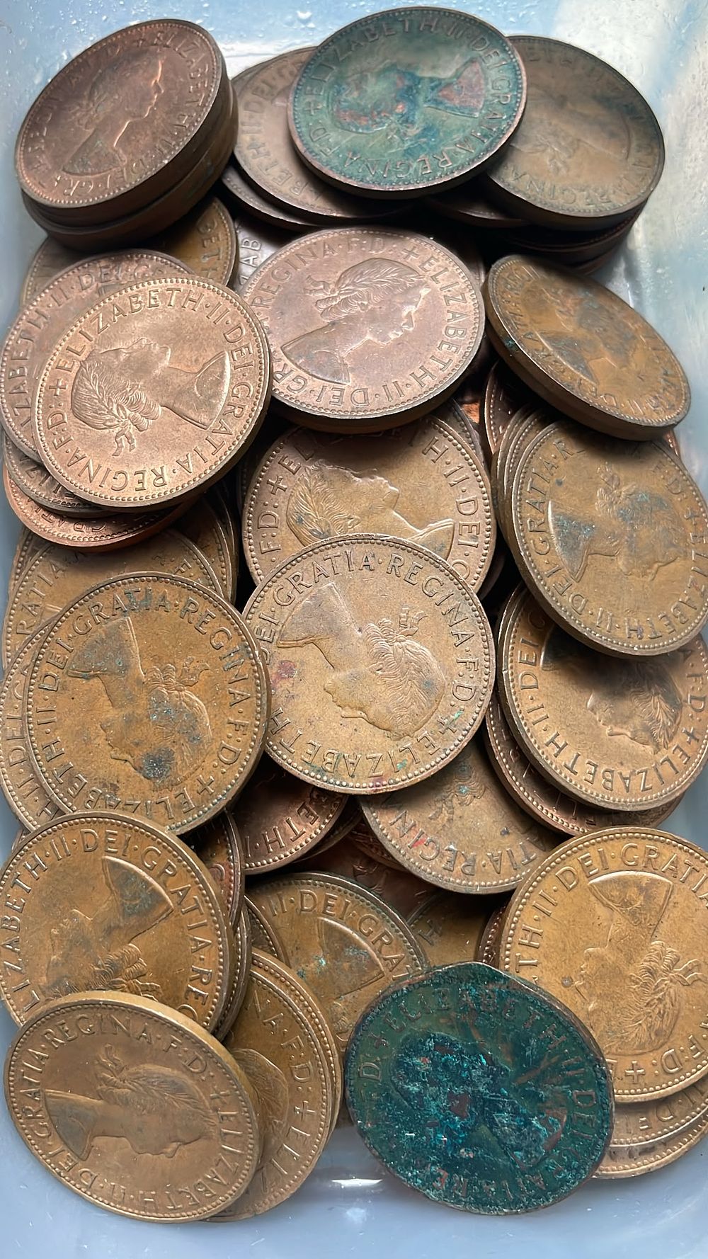 Lot 626 – A Collection of UK Elizabeth II Pre-Decimal Bronze Pennies
