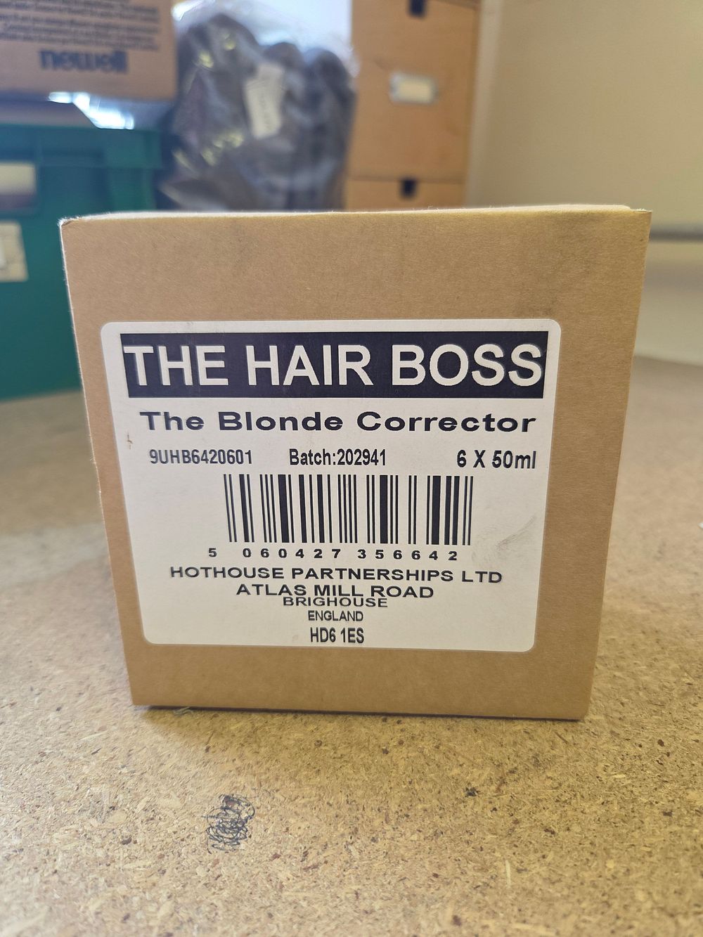 Lot 182 – Six The Hair Boss The Blonde Corrector 50ml Hair Treatments