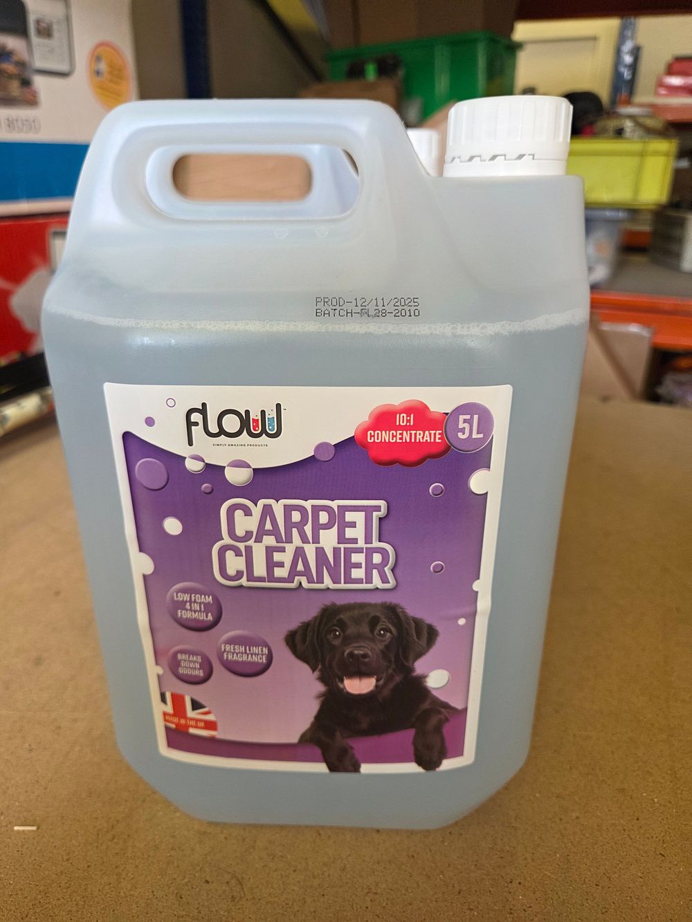 Lot 285 – One Flow 5L 10:1 Concentrate Carpet Cleaner