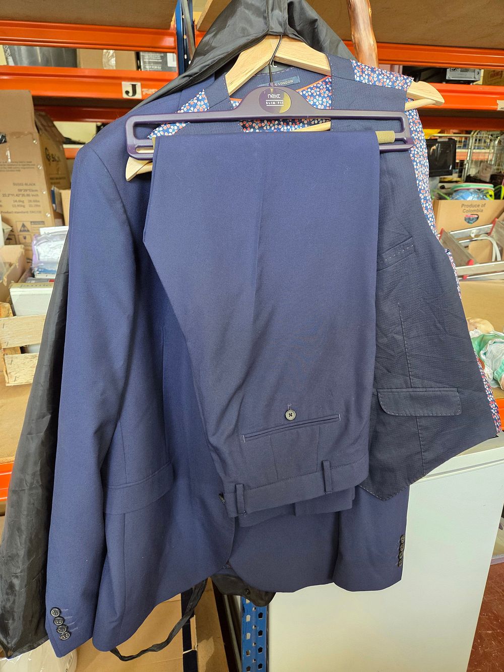 Lot 315 – Next London Slim Fit Three Piece Suit 44L/36in