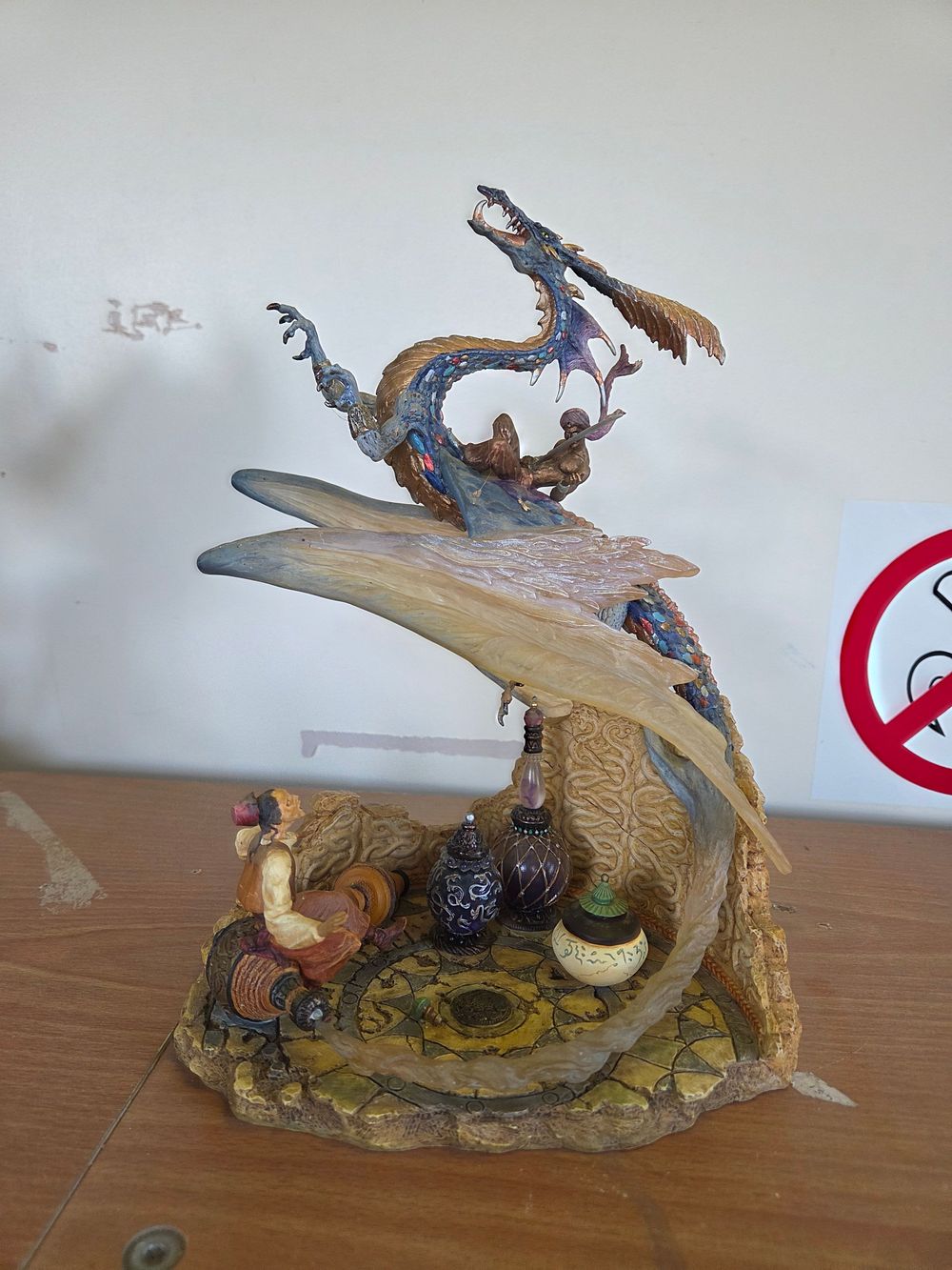 Lot 602 – One DragonSite Secrets Occultus Limited Edition Dragon Sculpture by Andrew Bill