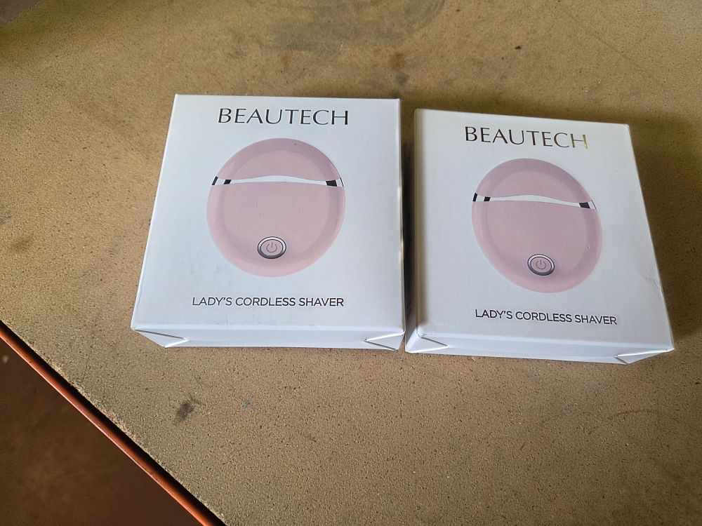 Lot 245 – Two New Beautech Lady’s Cordless Shavers