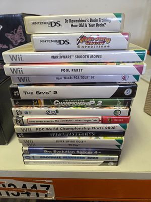 A Selection of Nintendo DS Wii and PC Video Games Including The Sims and WarioWare