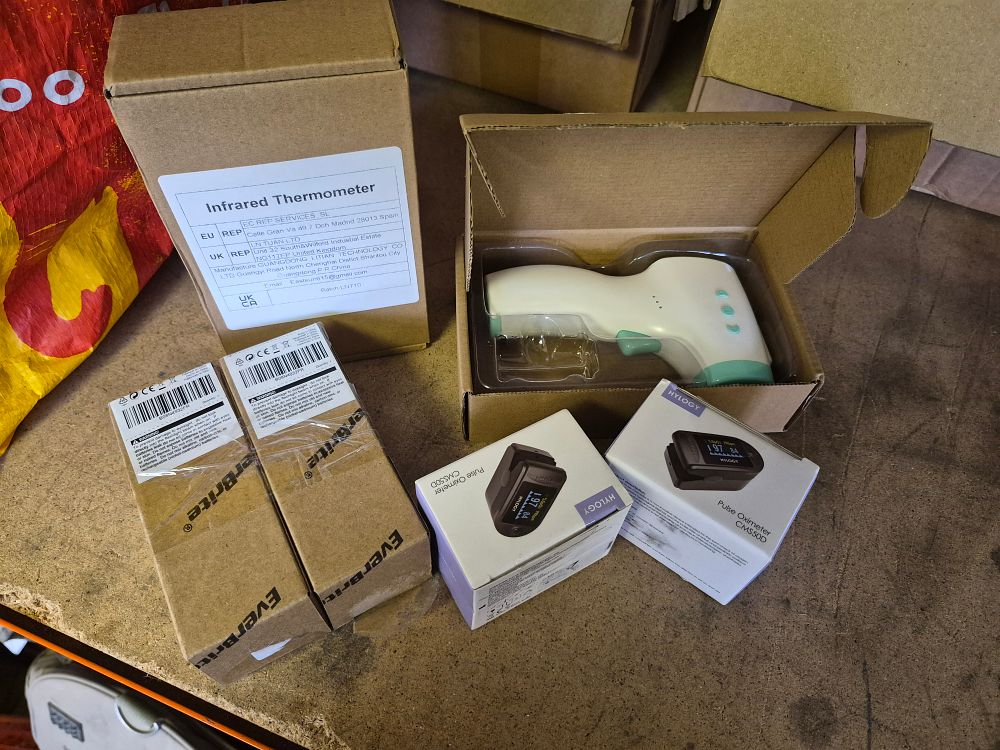 Lot 227 – An Assortment of New Medical Equipment Including HYLOGY and EverBrite