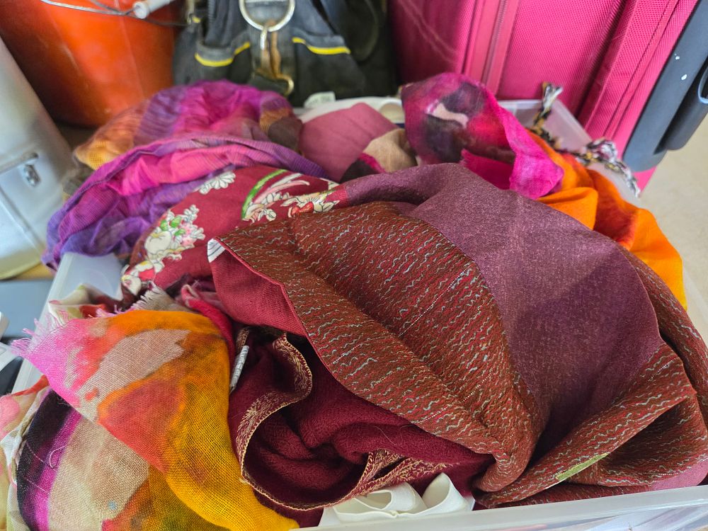 Lot 258 – One Box of Scarves