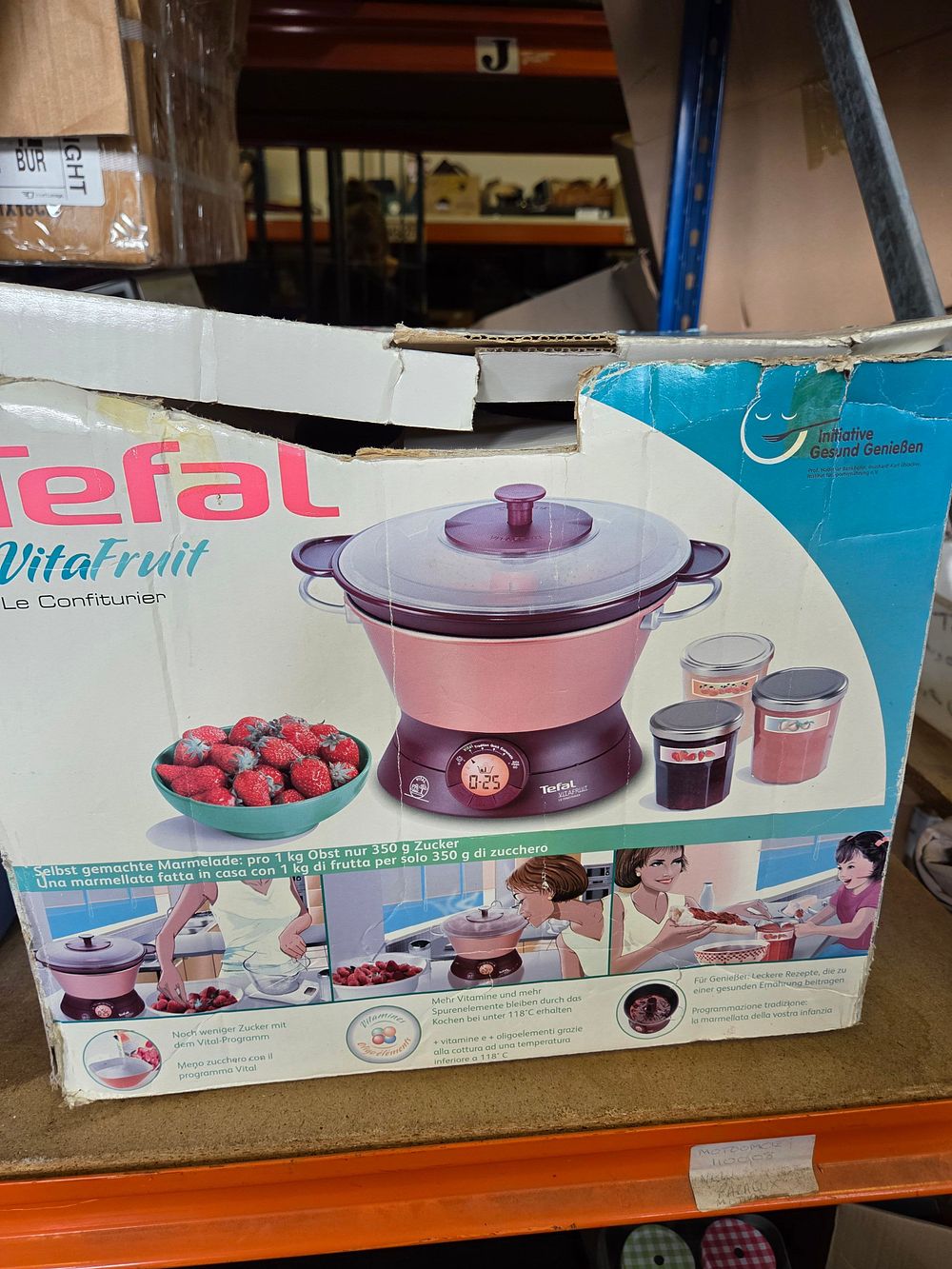 Lot 276 – Tefal Vitafruit Le Confiturier Jam Maker