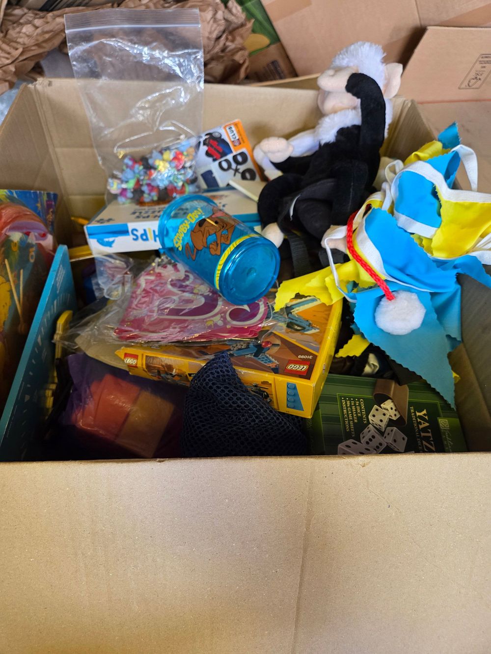 Lot 306 – Box of Children’s Toys and Games Including LEGO and Cardinal Games