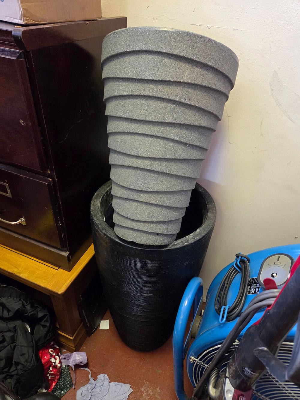 Lot 321 – Two Large Garden Planters