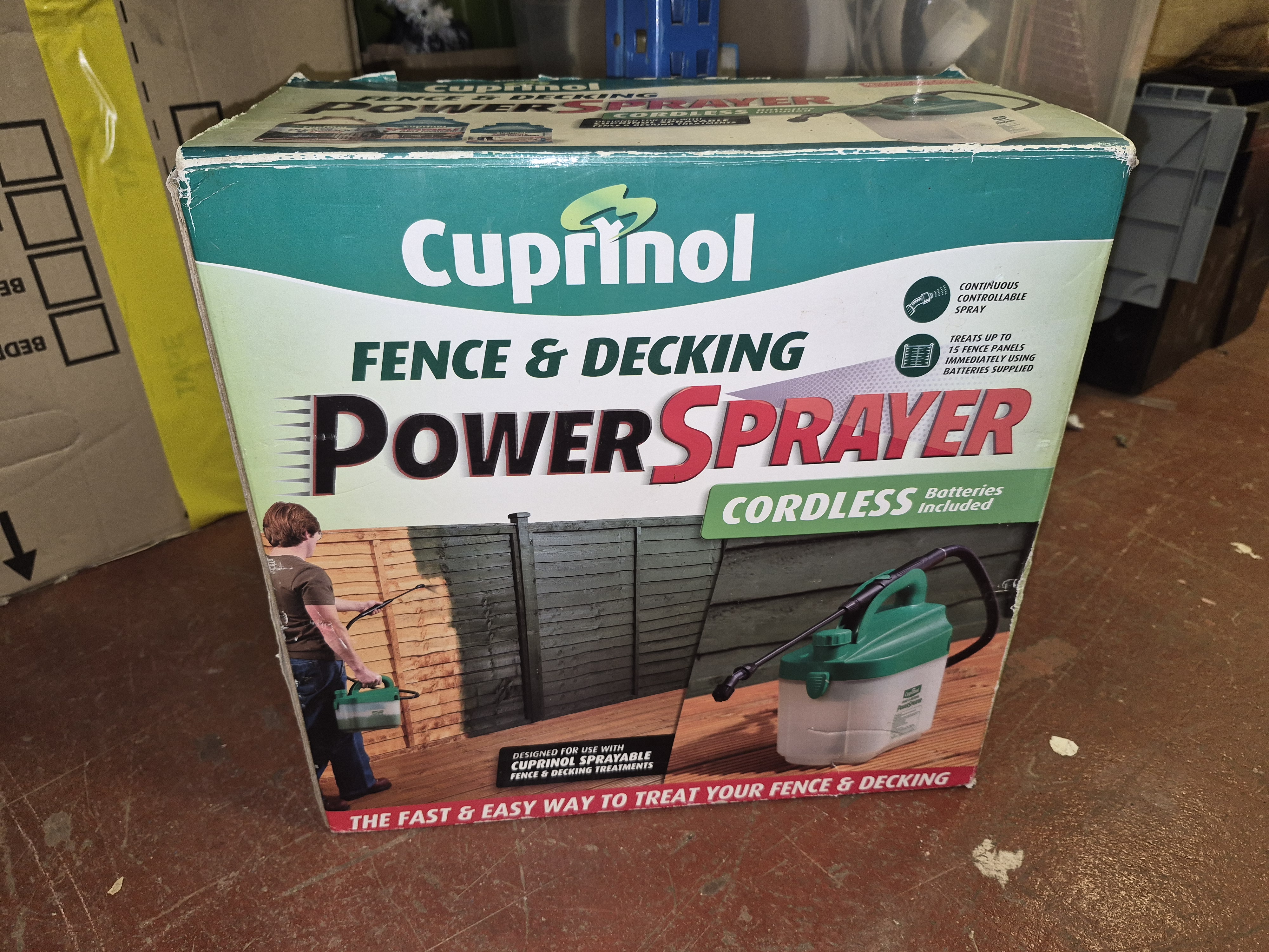 Cuprinol Fence & Decking PowerSprayer