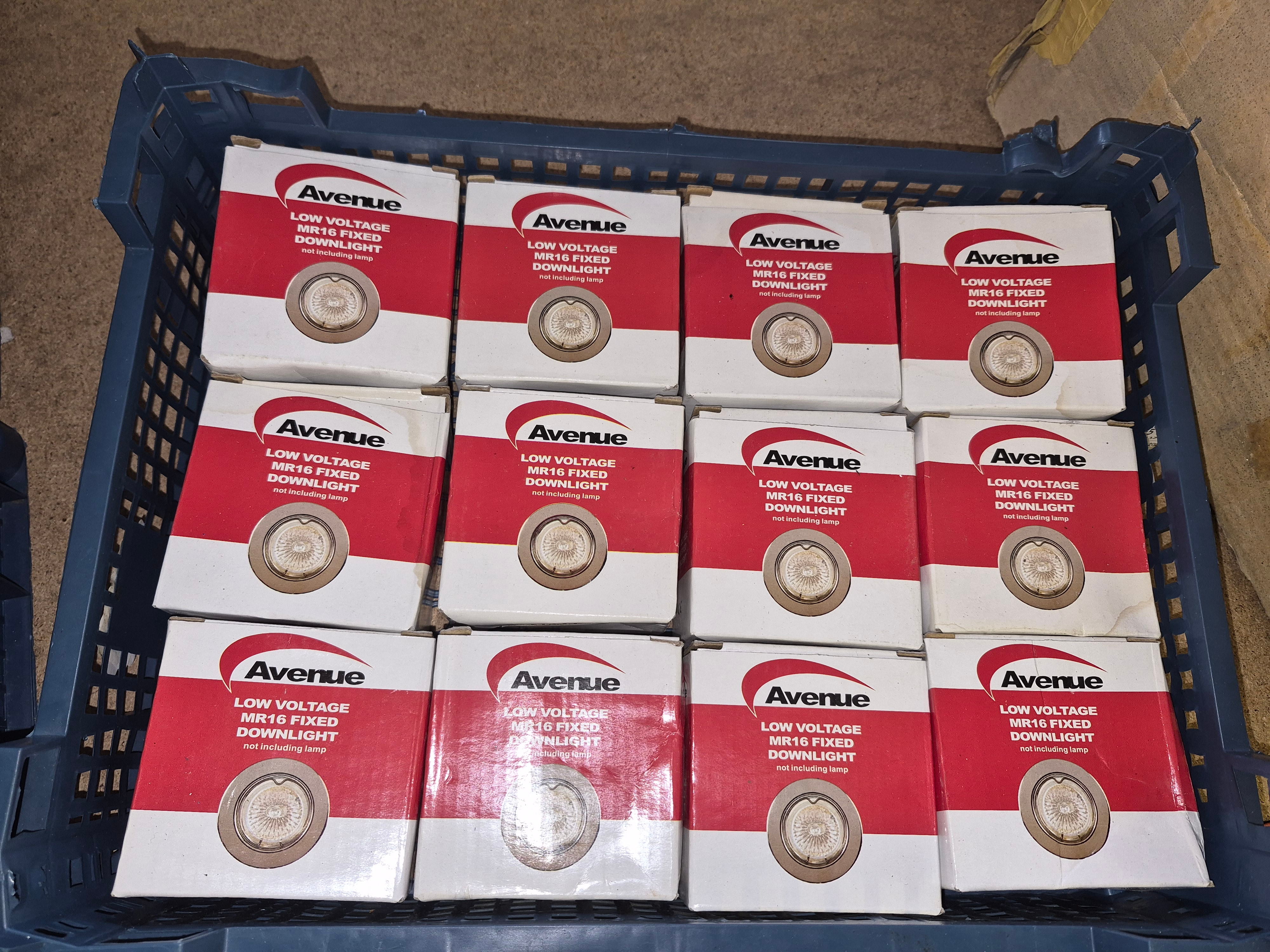 Twelve Avenue Low Voltage MR16 Fixed Downlights