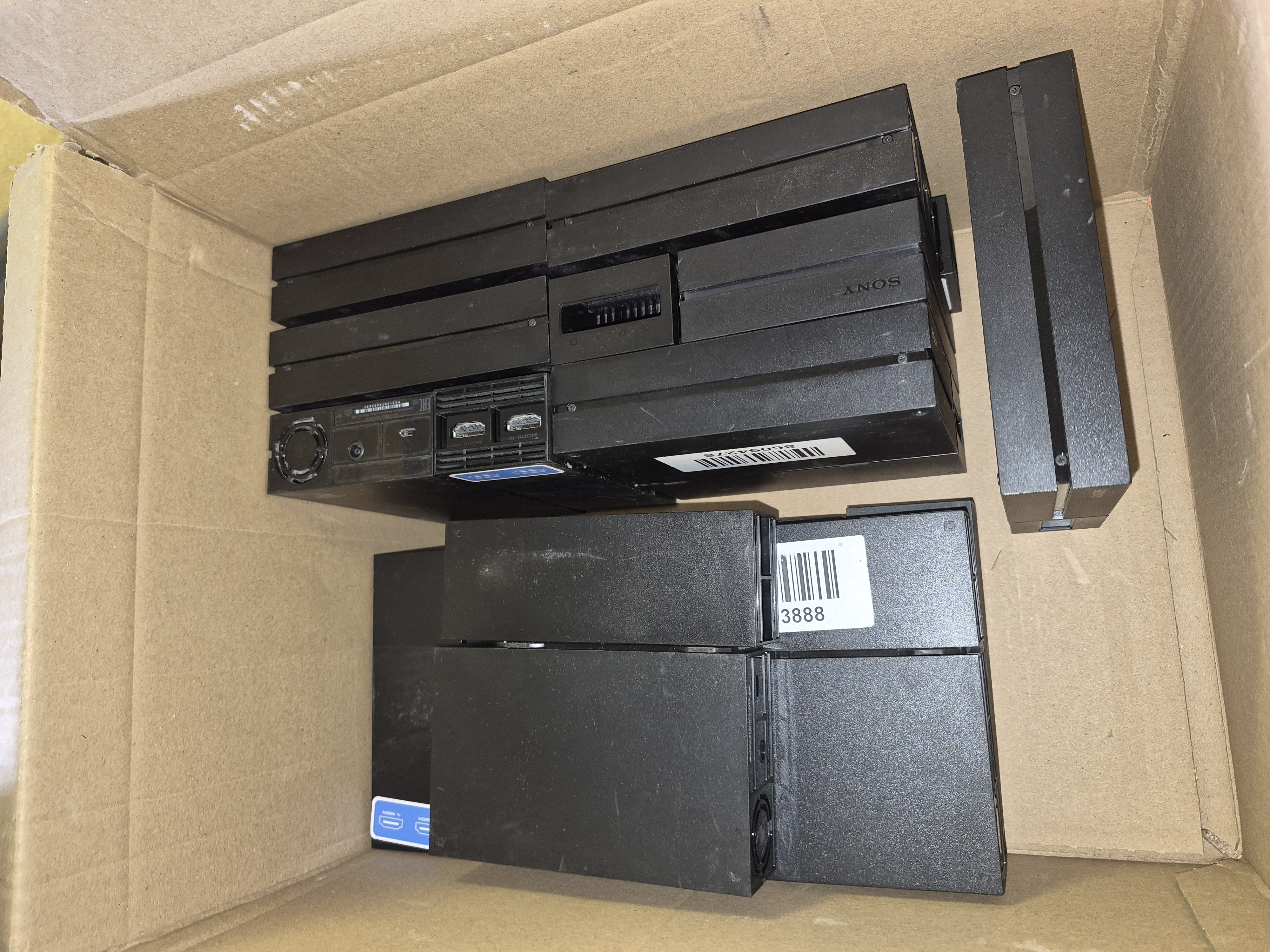 Box of Sony CUH-ZVR1 PlayStation VR Processor Units