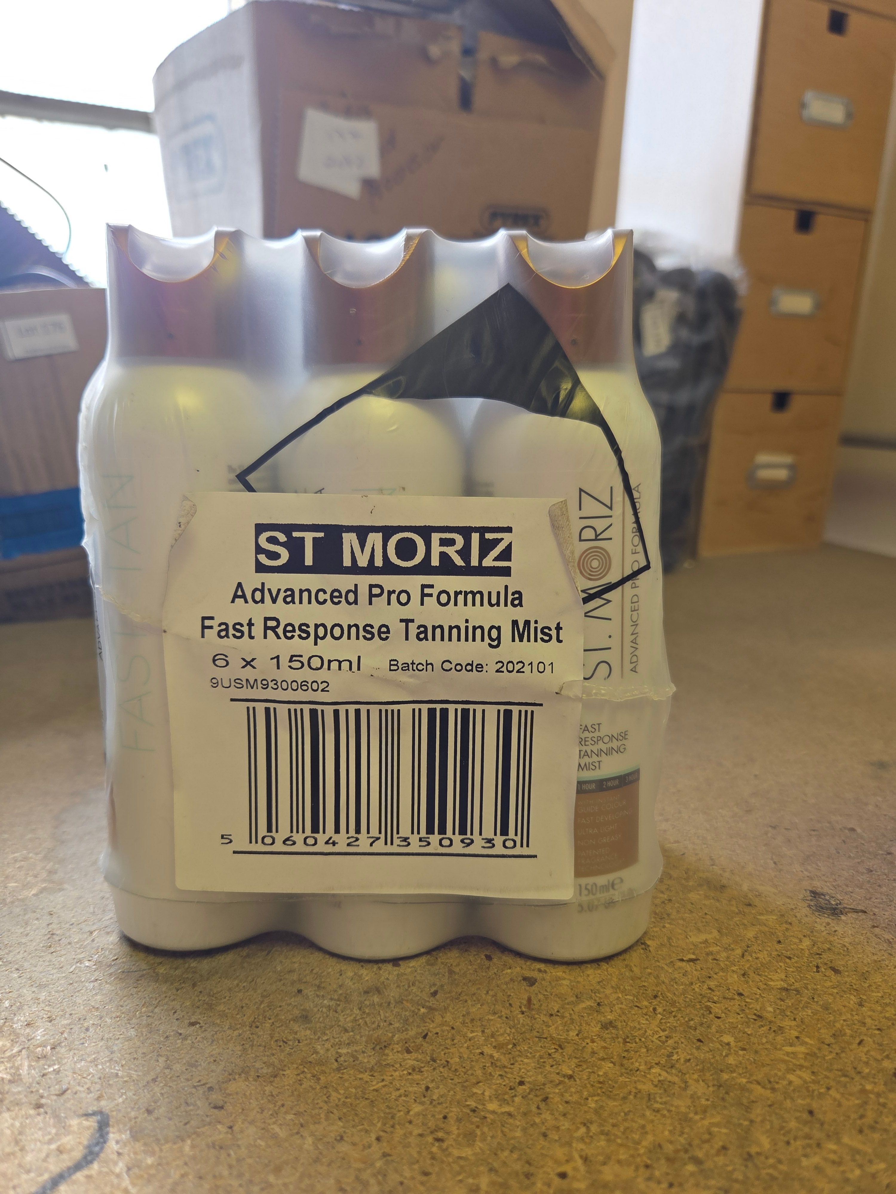 Six St. Moriz Advanced Pro Formula Fast Response Tanning Mists