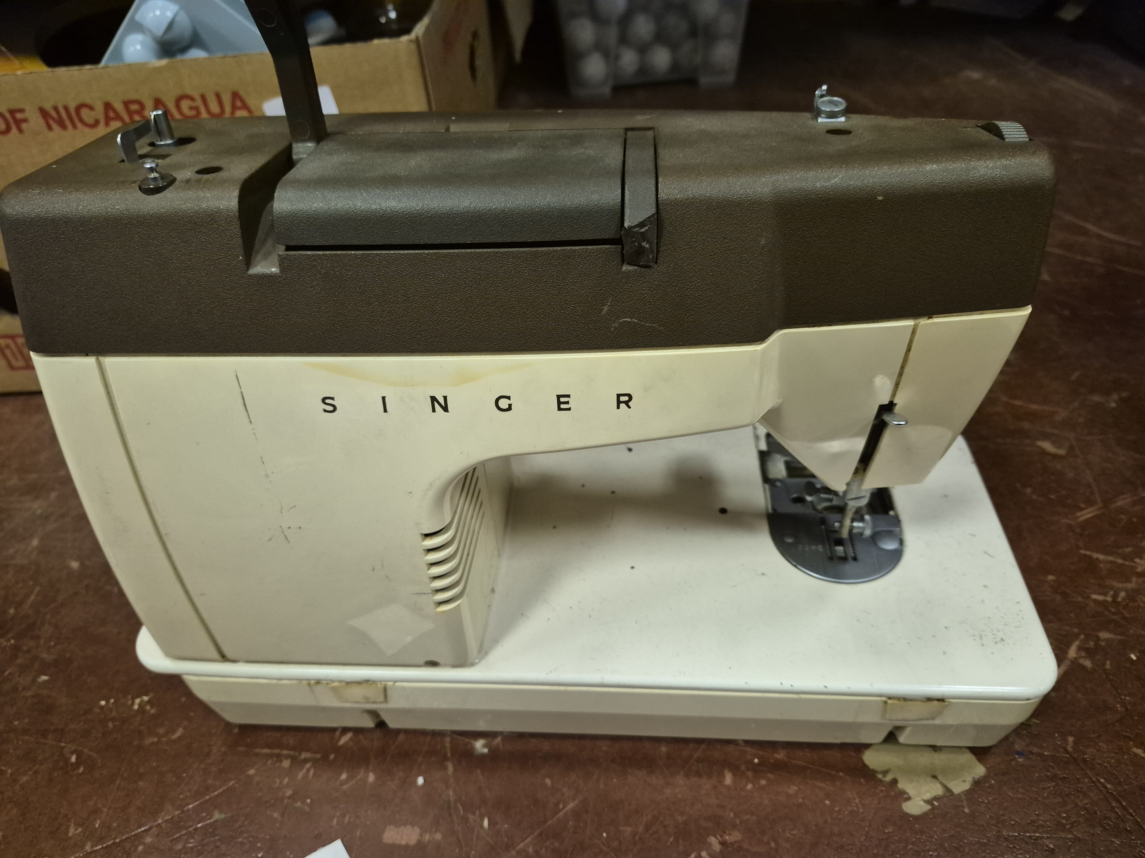 Singer 378 Sewing Machine unable to test