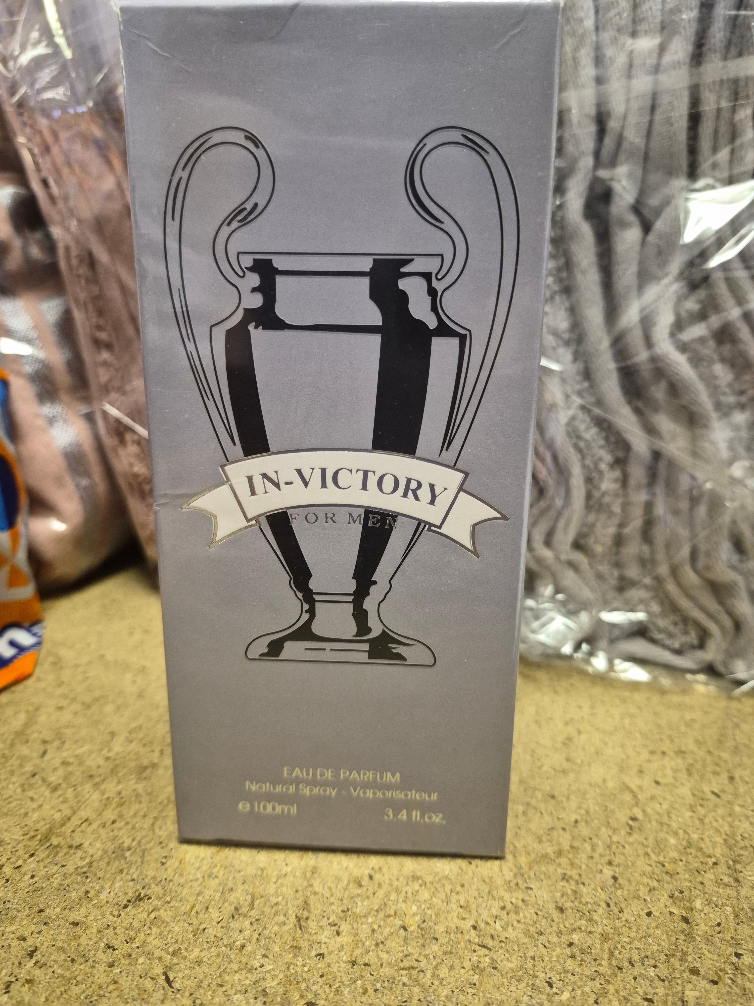 One In-Victory for Men Eau de Parfum 100ml sealed "Smell-a-like"