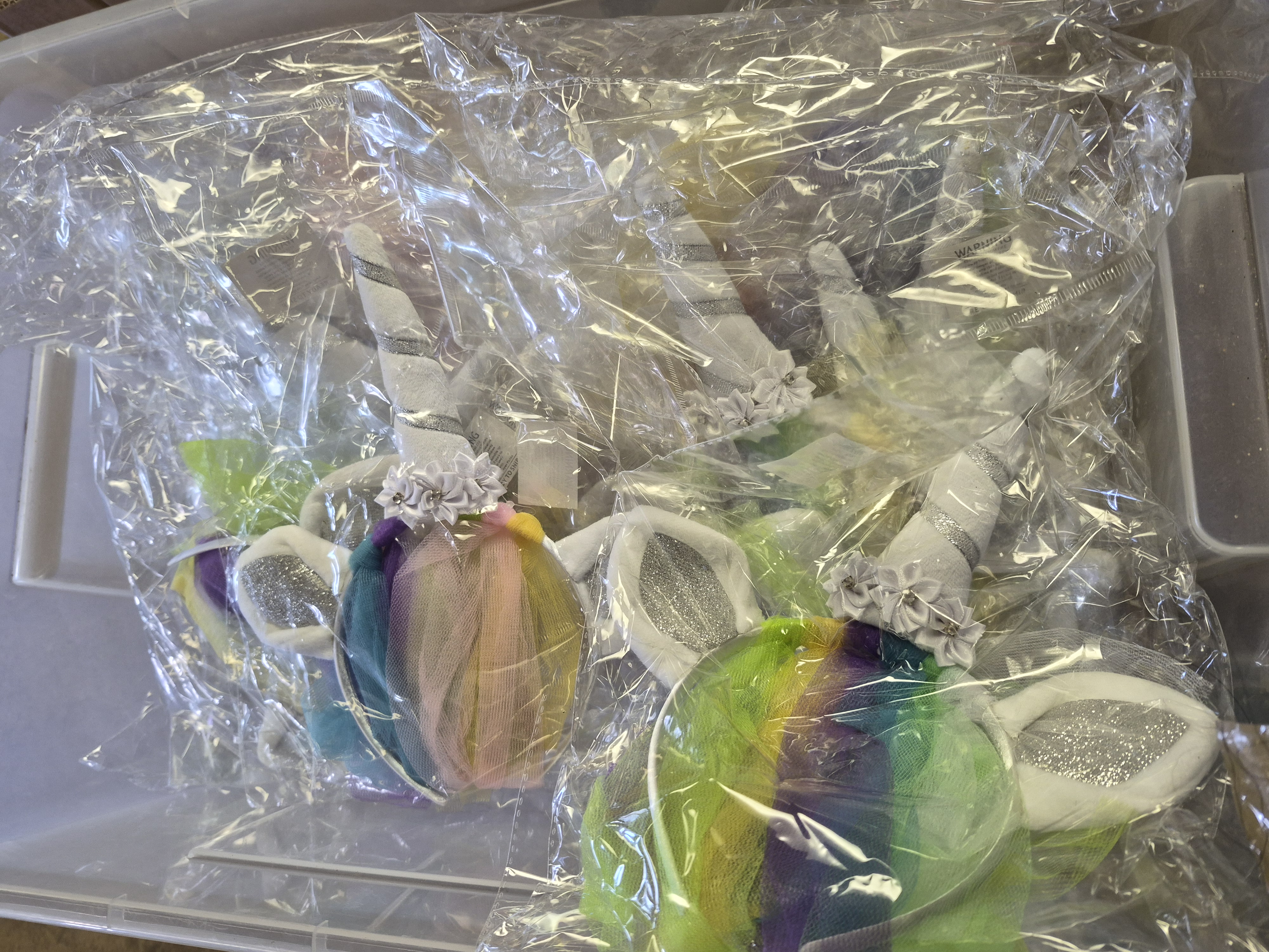 Box of Unicorn Costume Headbands