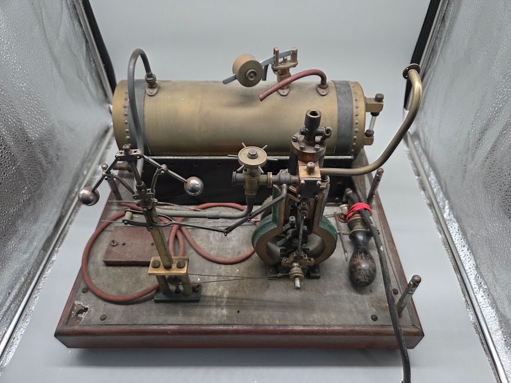 Lot 206 – Model Live Steam Plant with Centrifugal Governor