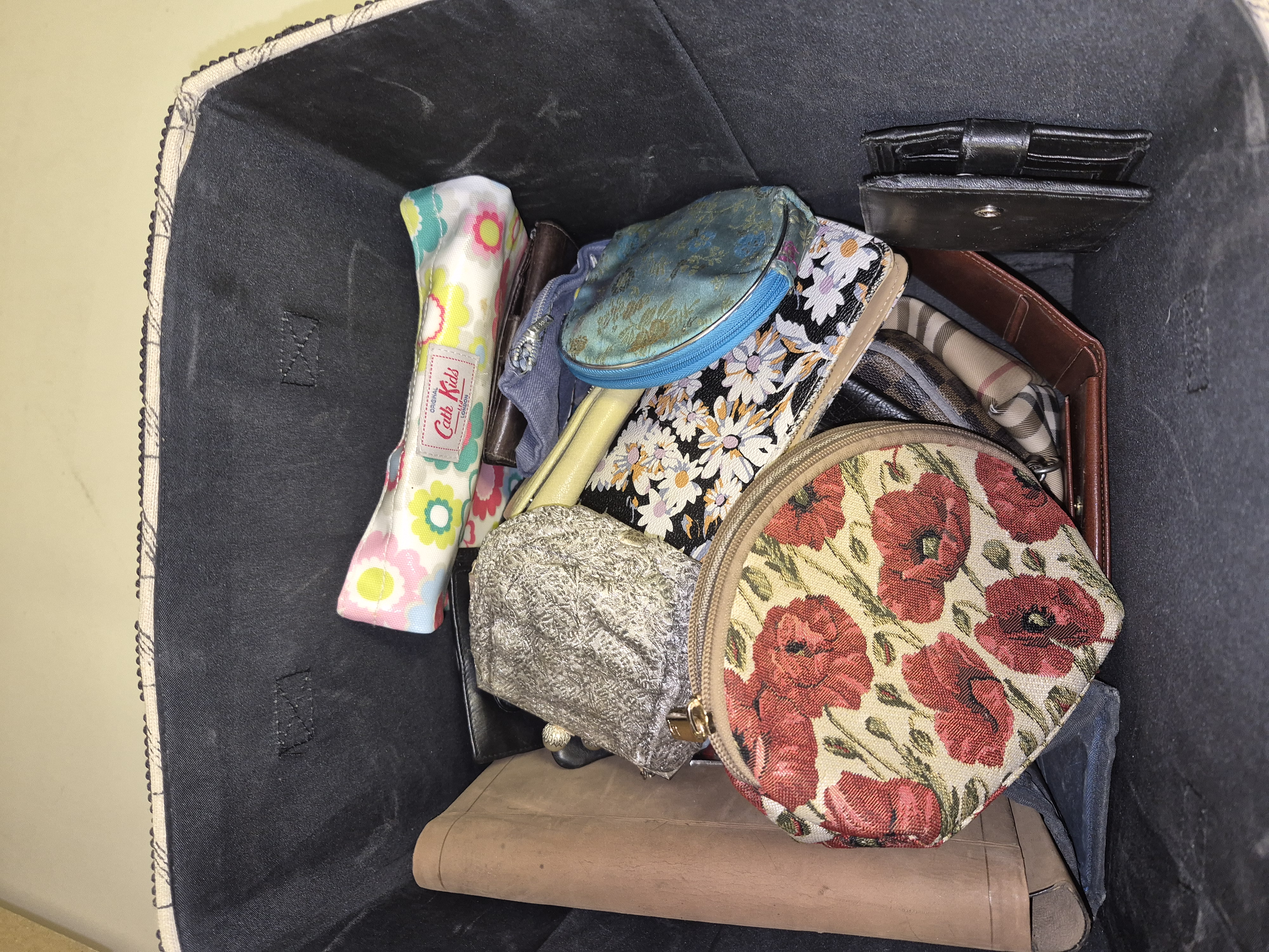 Box of Ladies Purses and Wallets Including Cath Kidston
