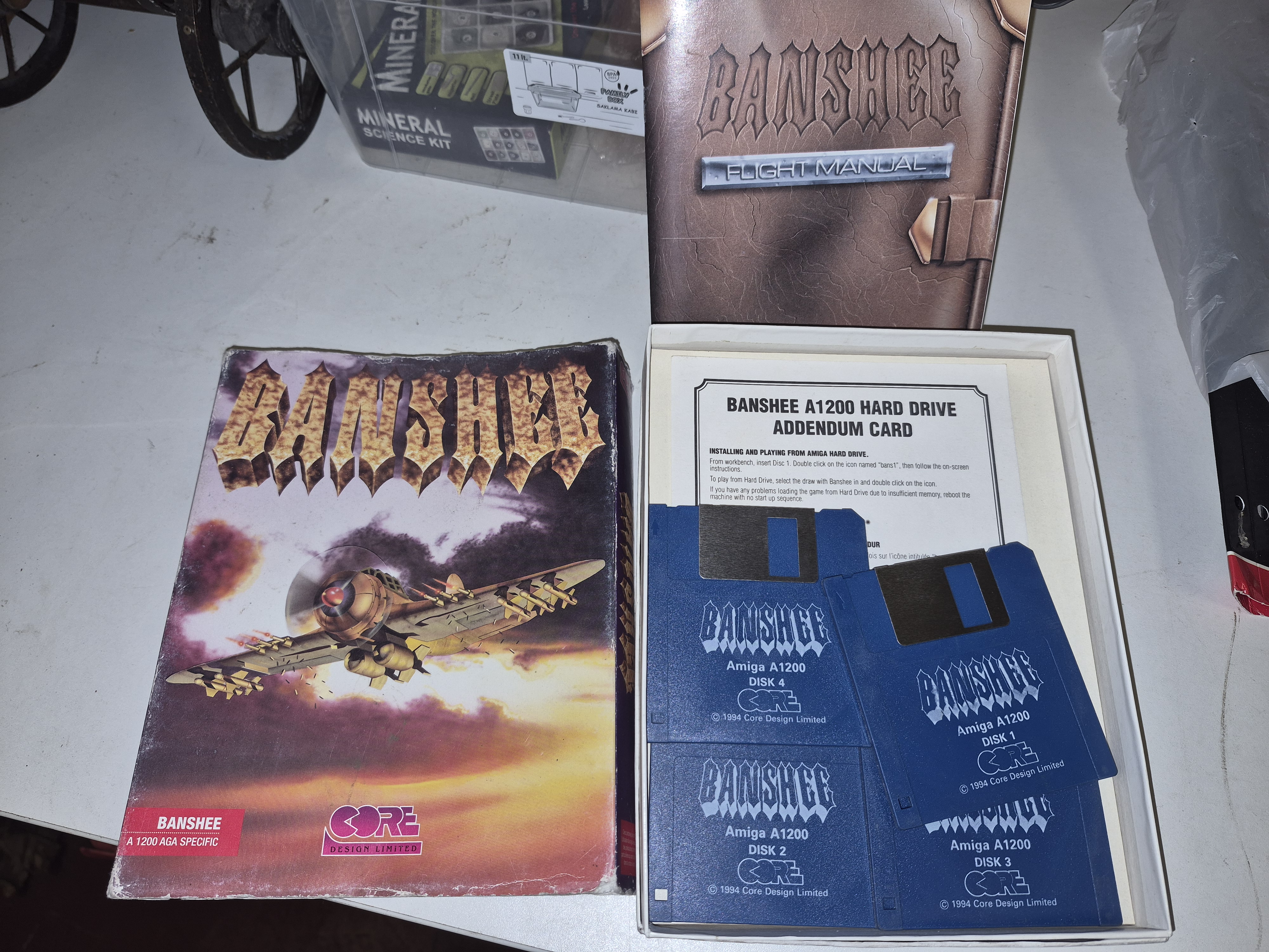 Core Design Banshee Amiga A1200 AGA Video Game
