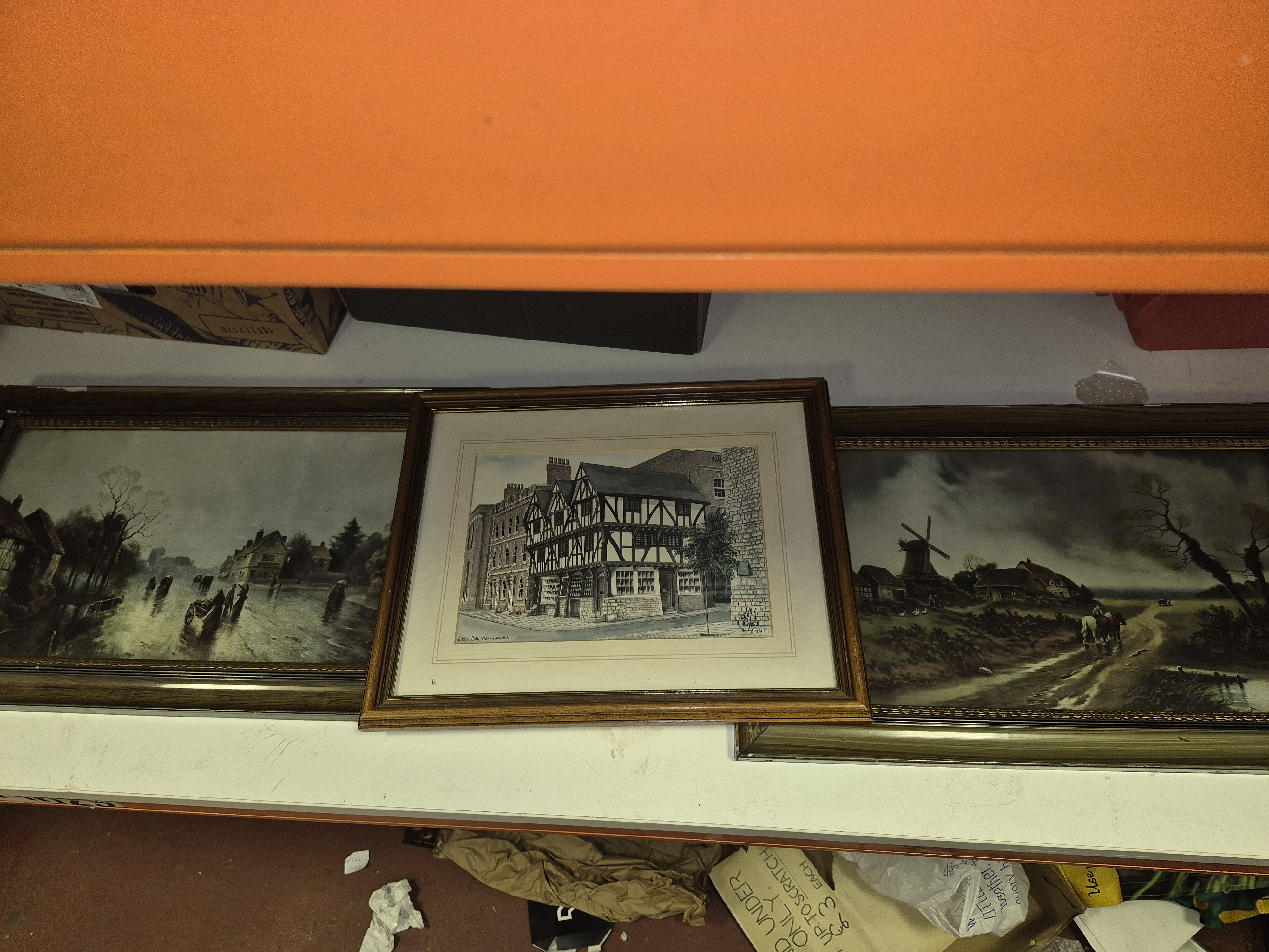 A Selection of Framed Pictures Including M. J. Neale and L. W. Guyyard (Signed)