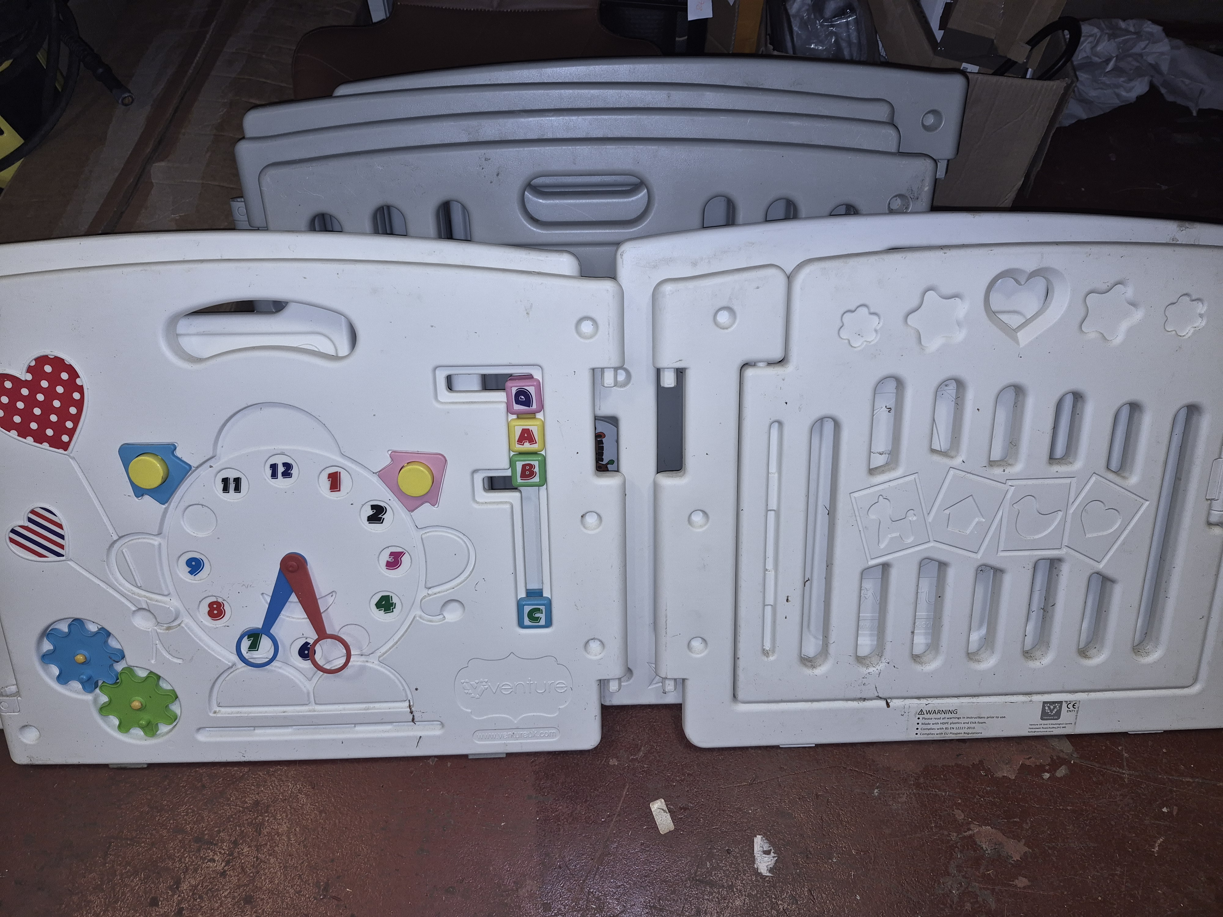 An Assortment of Venture All Stars Joy Modular Baby Playpen Panels