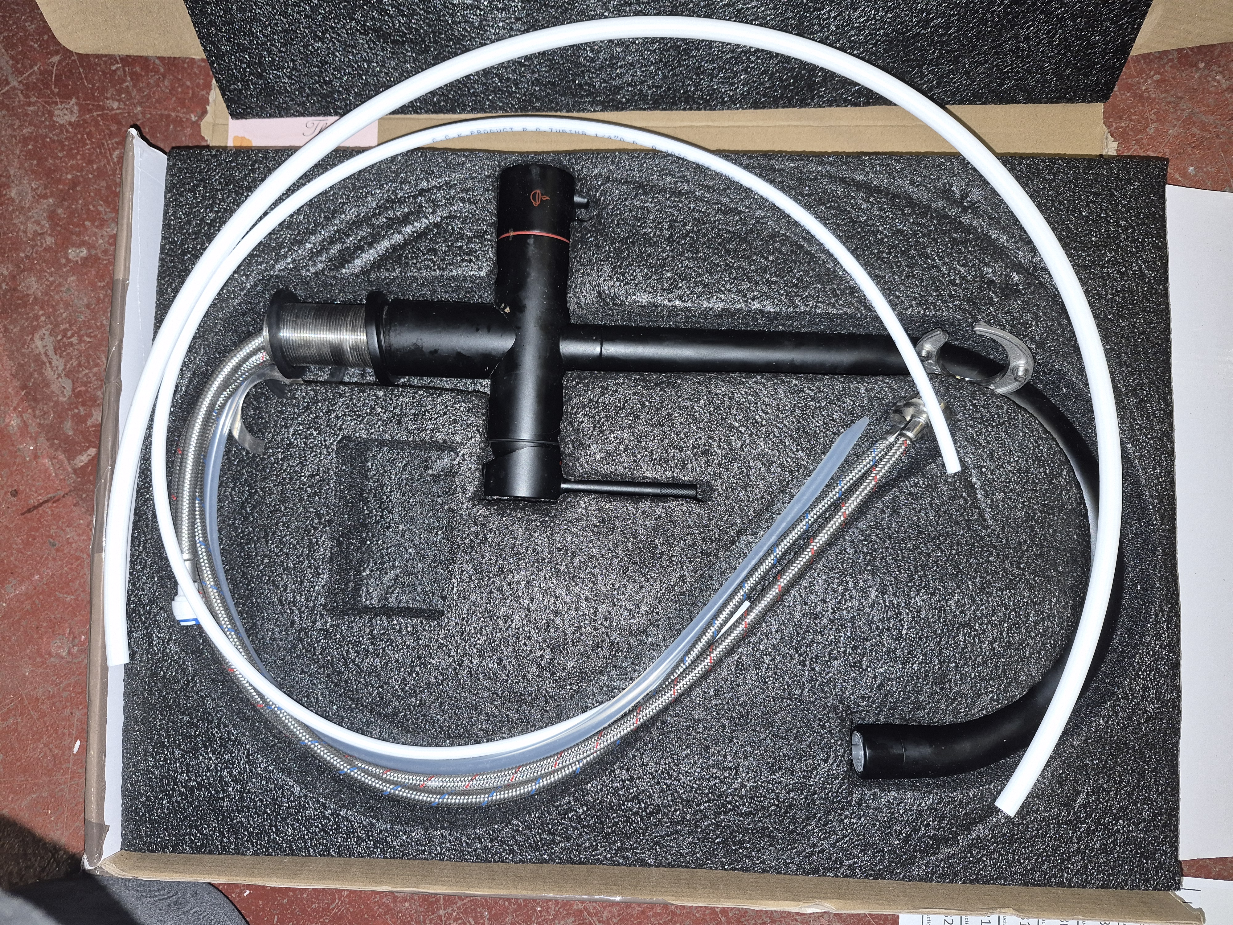 Three-Way Integrated Filtered Water Kitchen Mixer Tap