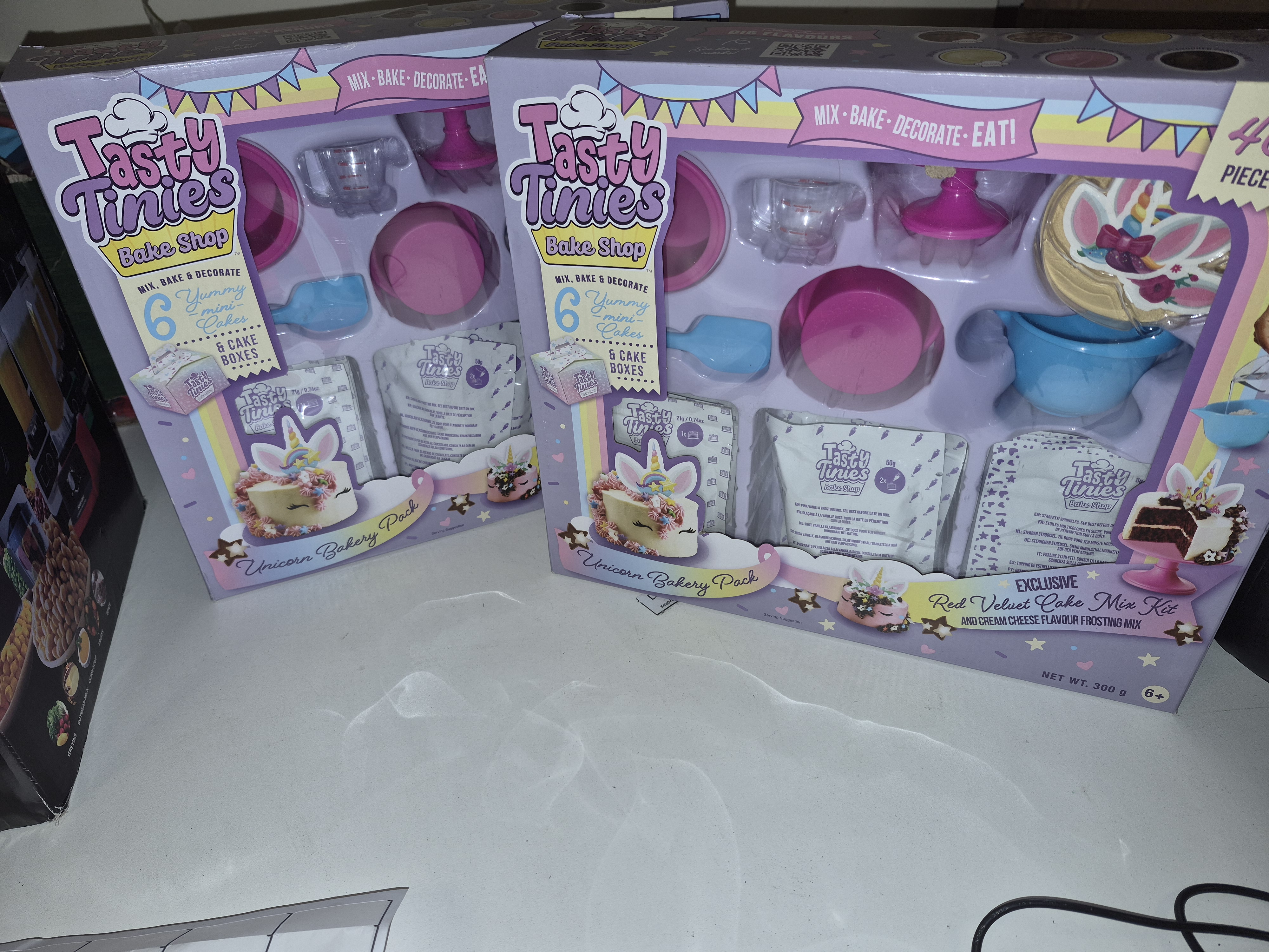 Two Tasty Tinies Bake Shop Unicorn Bakery Packs