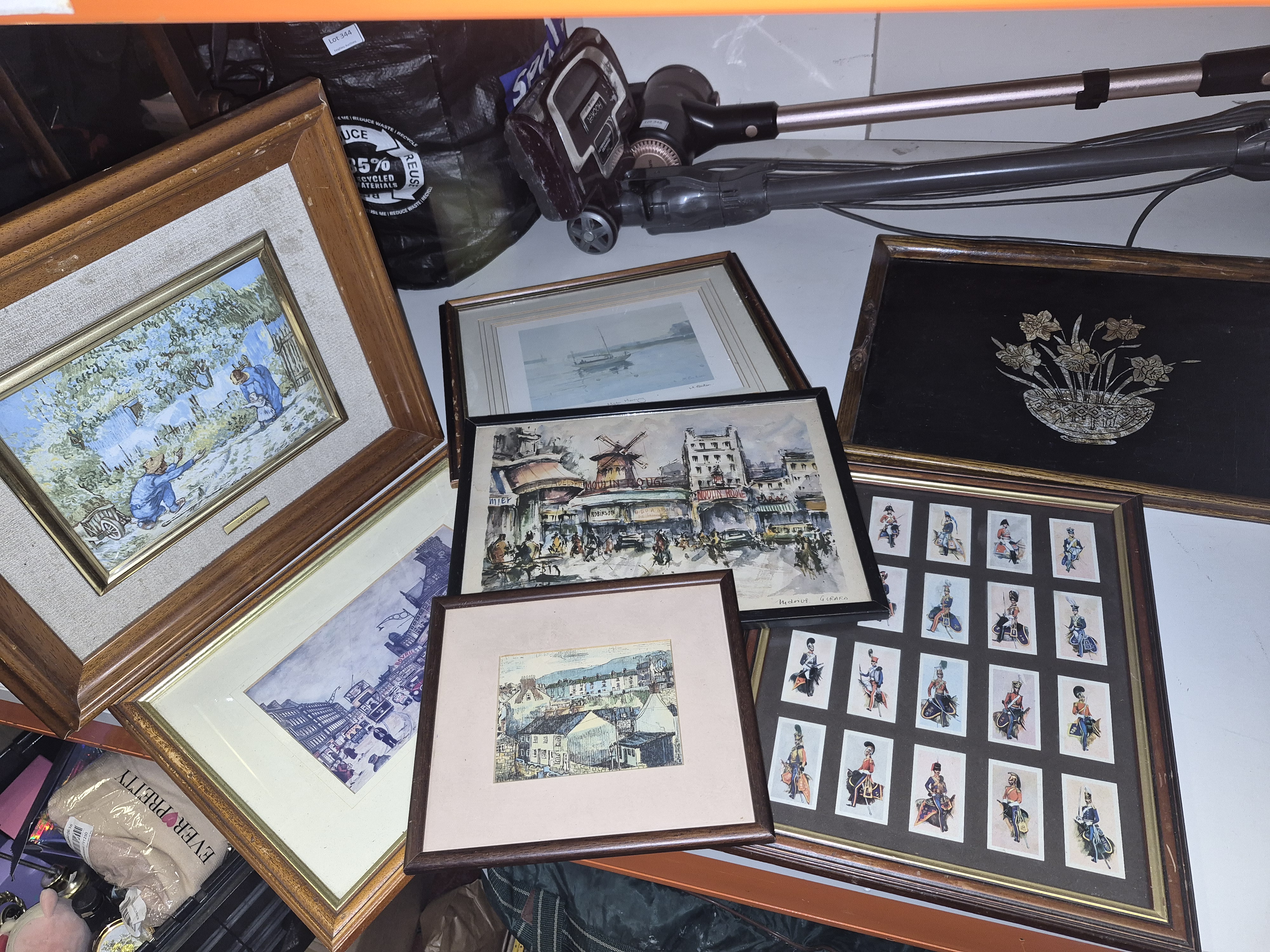 A Collection of Framed Artworks and Prints Including Maurice Girard (Signed)