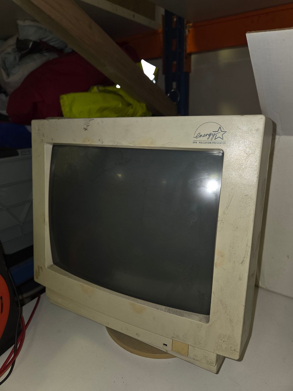 Lot 293 – One Vintage CRT Computer Monitor