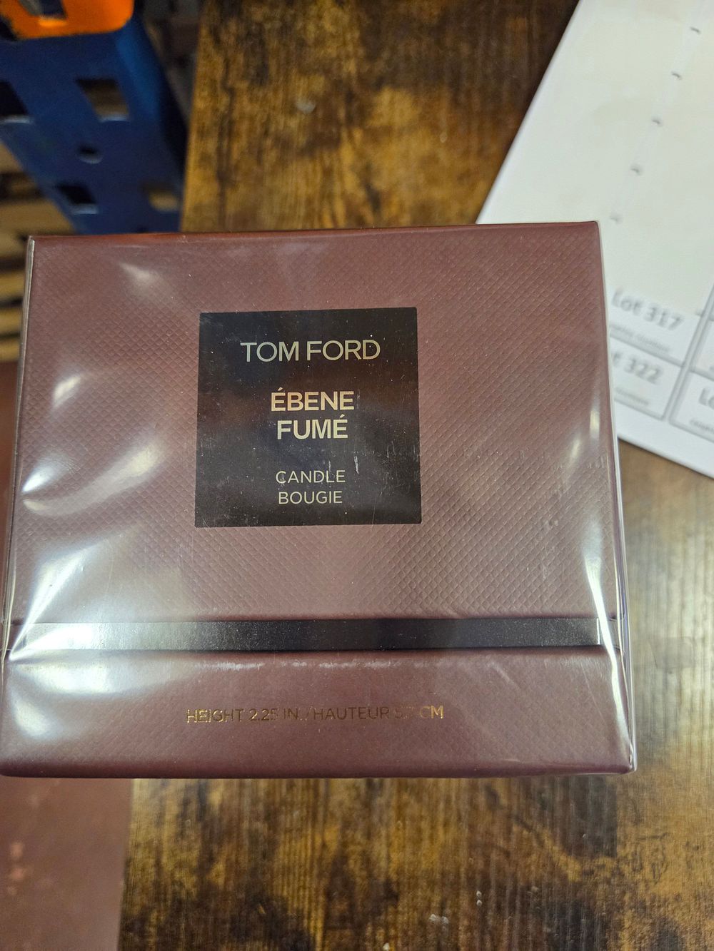 Lot 312 – Tom Ford Ébène Fumé Candle boxed