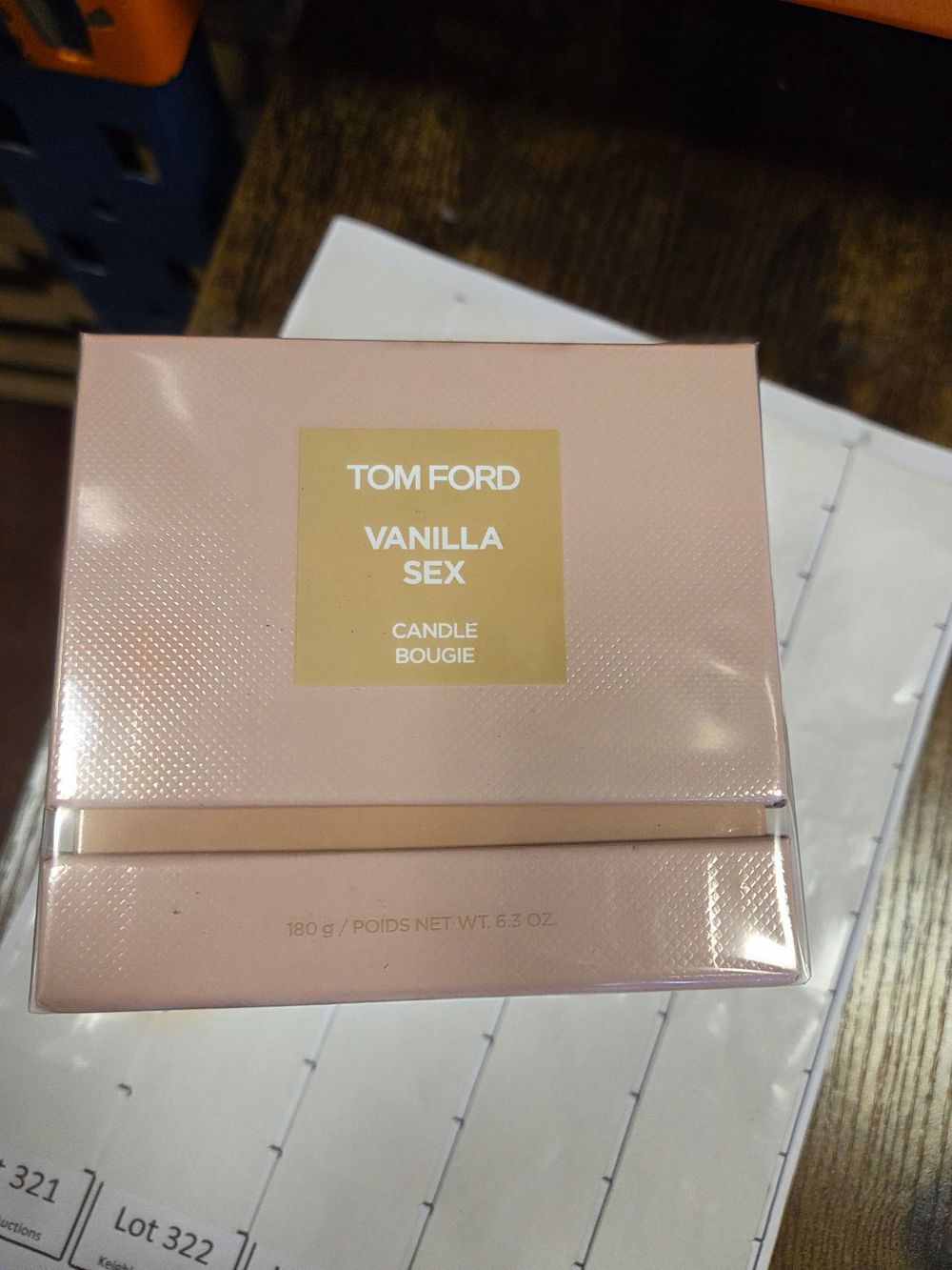 Lot 320 – Tom Ford Vanilla Sex Candle unused condition