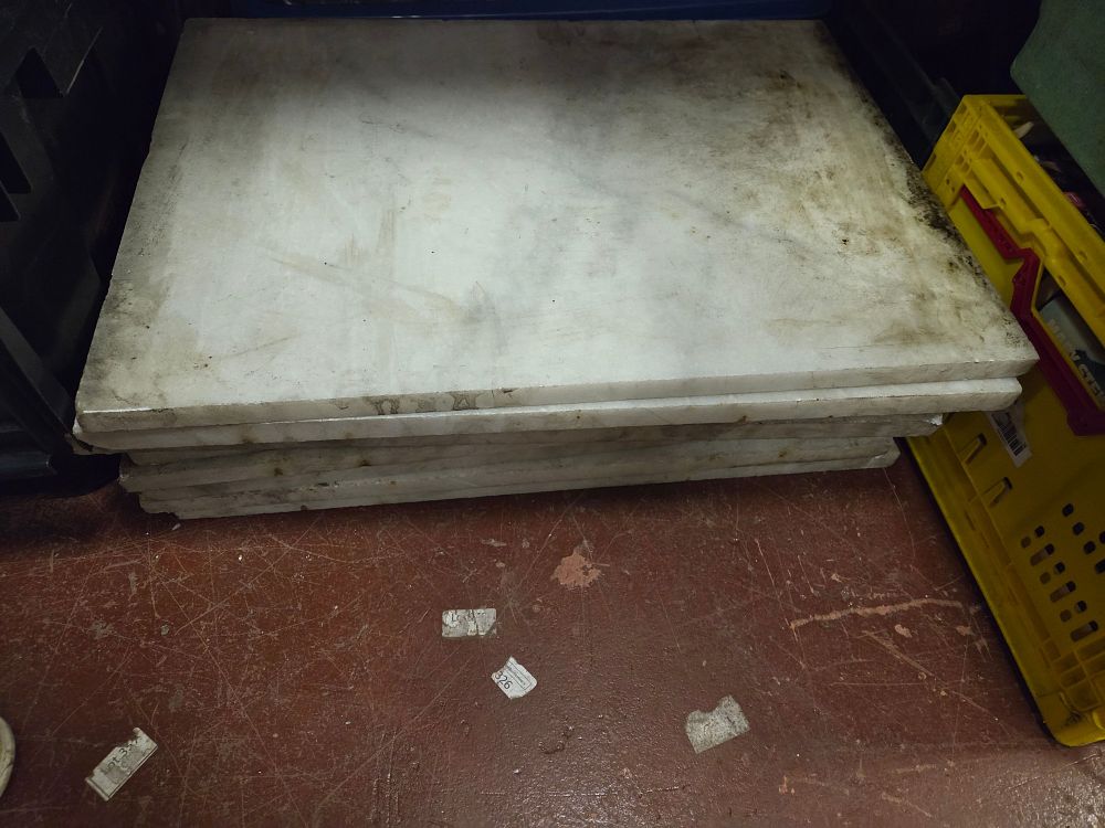 Lot 329 – A Group of Heavy Granite Slabs