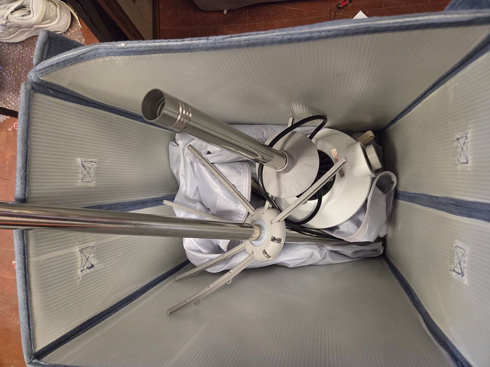 Lot 338 – One Portable Electric Heated Clothes Airer