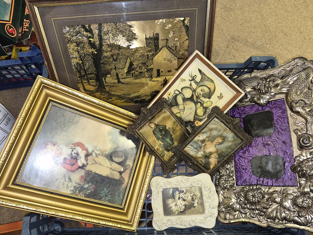 Lot 15 – A Collection of Framed Prints and Decorative Frames