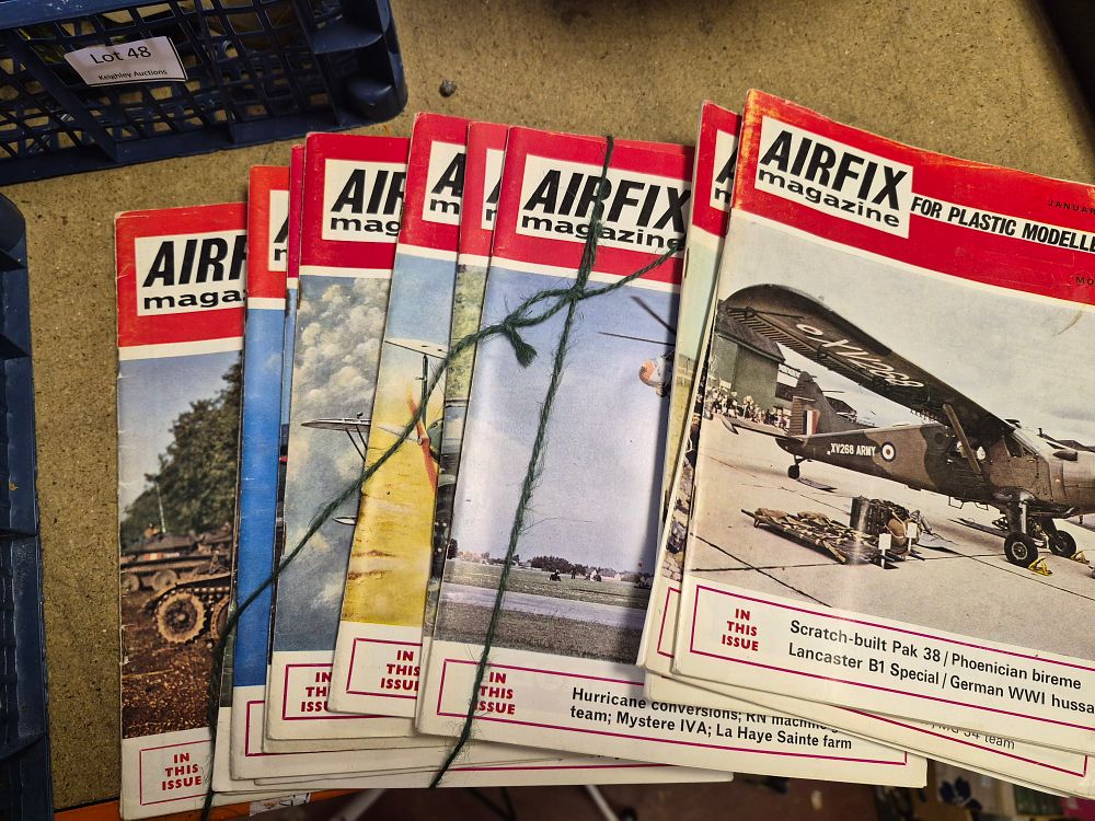 Lot 16 – A Collection of Airfix Magazine for Plastic Modellers