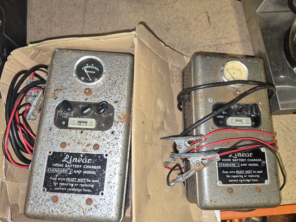 Lot 28 – Two Linear Standard Home Battery Chargers