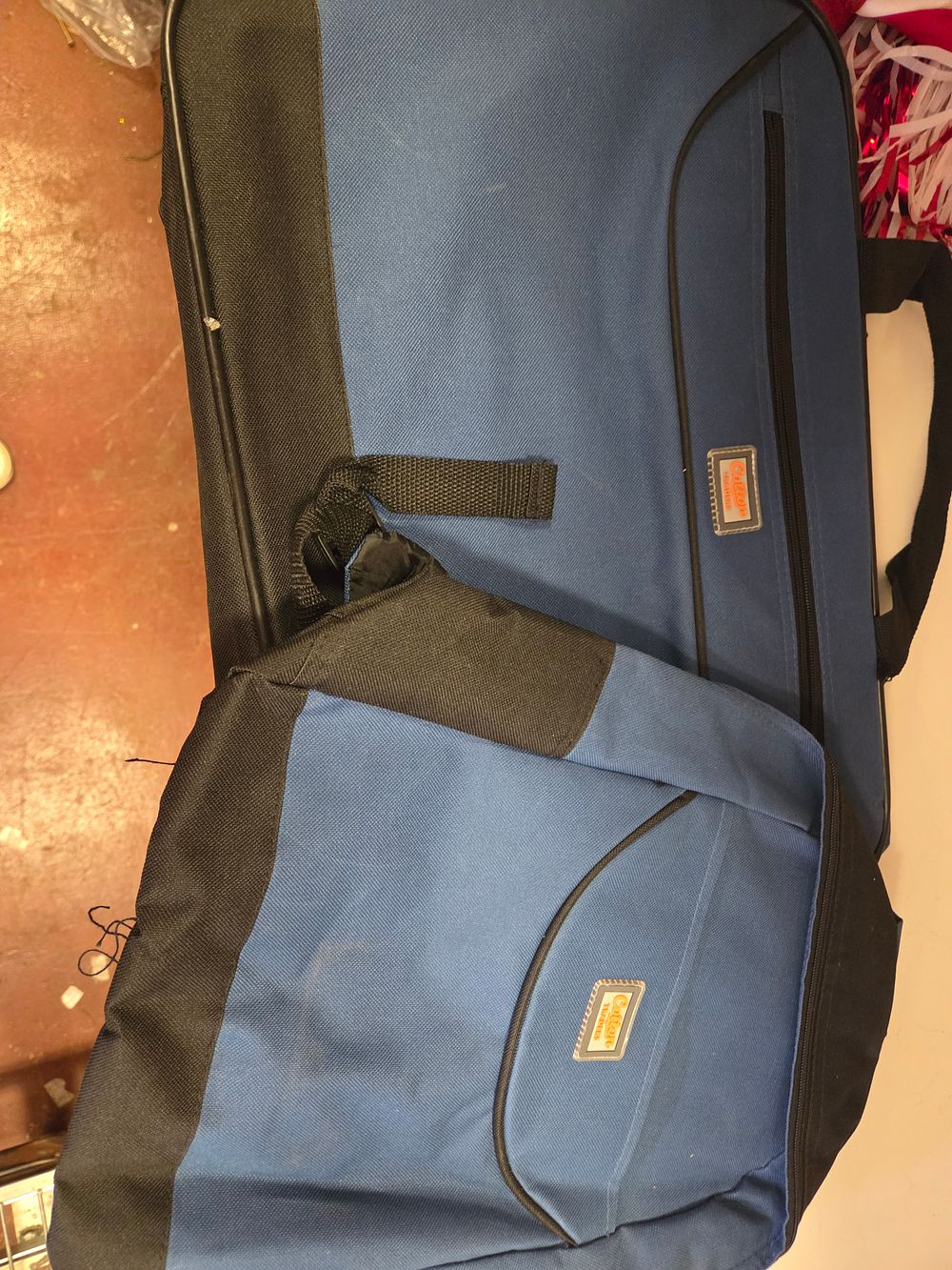 Lot 97 – Two Cotton Traders Blue and Black Luggage Bags