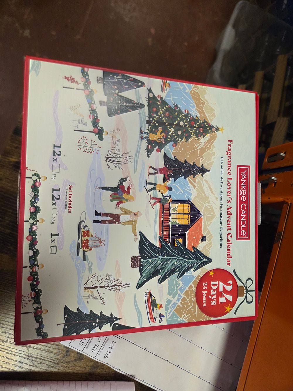 Lot 125 – Yankee Candle Fragrance Lover’s Advent Calendar unused in original packaging