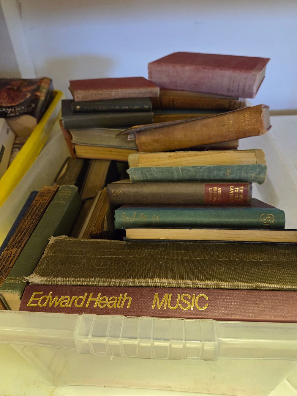 Lot 132 – A Collection of Hardcover Books Including Music by Edward Heath